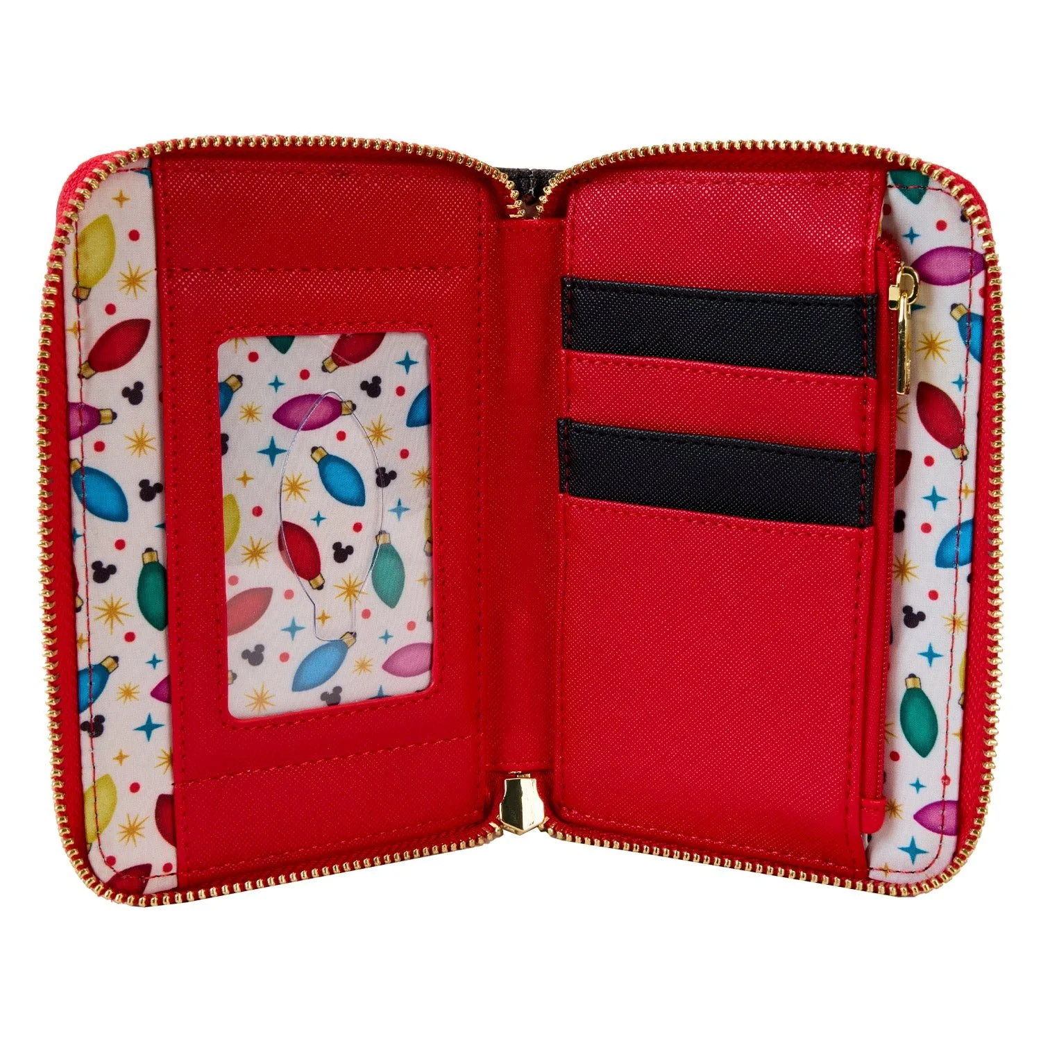 Loungefly x Disney Donald Wrapped In Lights Zip Around Wallet - Image 4