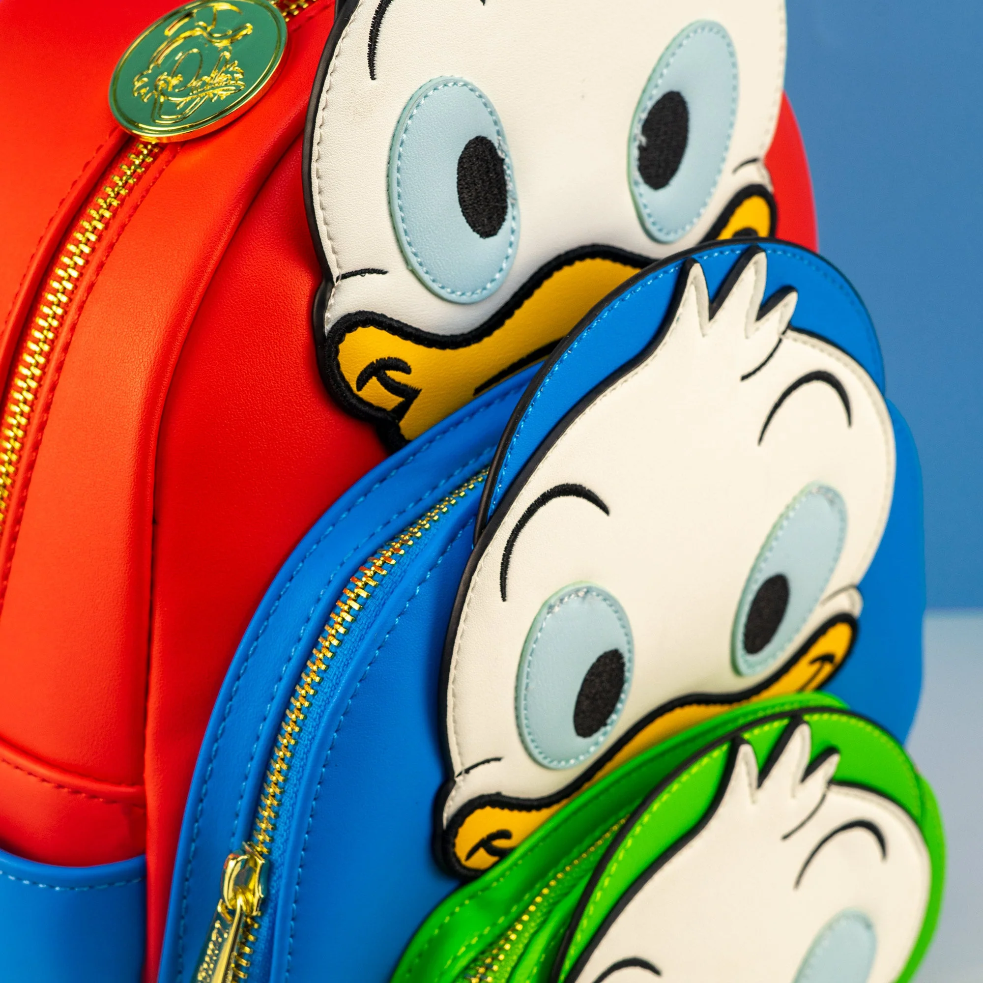 Loungefly x Disney Ducktales Huey, Dewey & Louie Mini Backpack - Image 4
