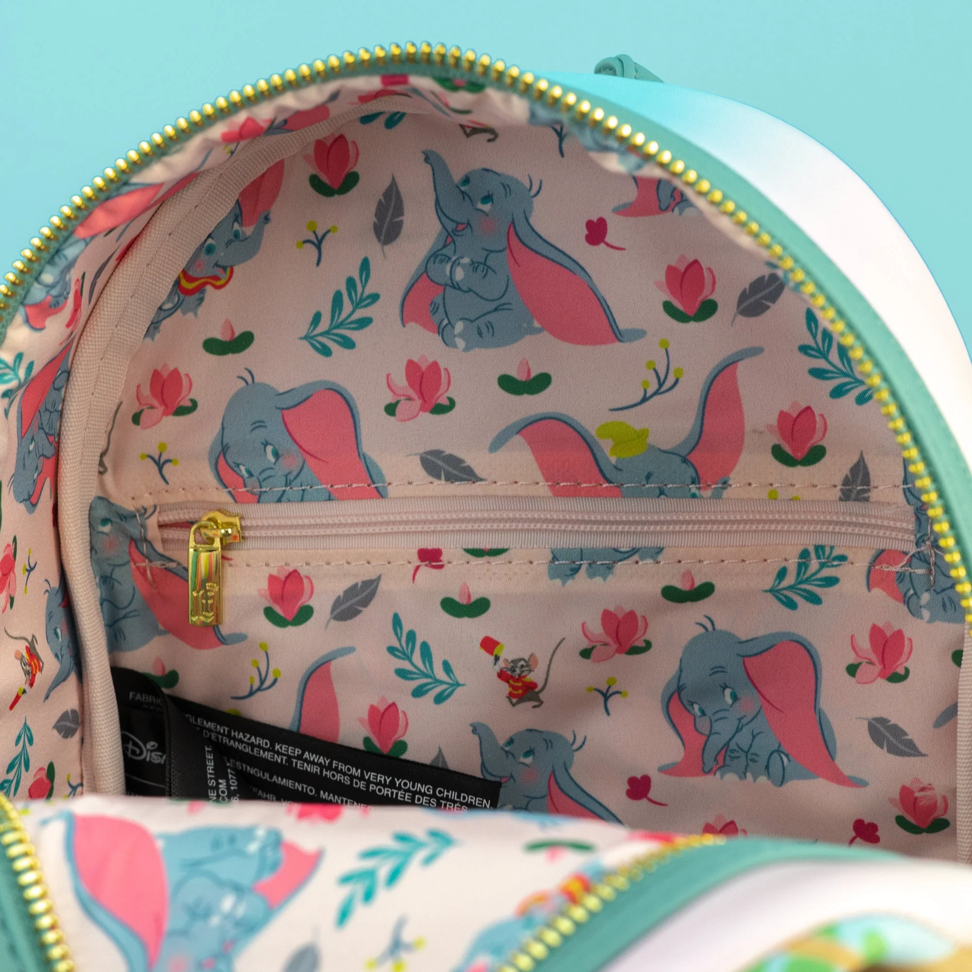 Loungefly x Disney Dumbo and Timothy Tree Sleep Mini Backpack - Image 7