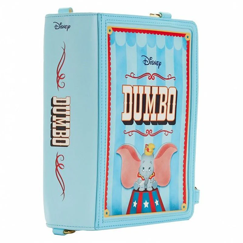 Loungefly x Disney Book Series Dumbo Convertible Crossbody Bag - Image 3