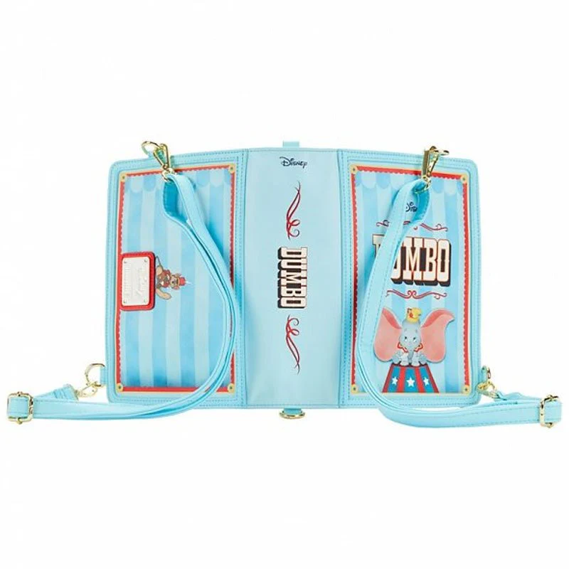 Loungefly x Disney Book Series Dumbo Convertible Crossbody Bag - Image 4