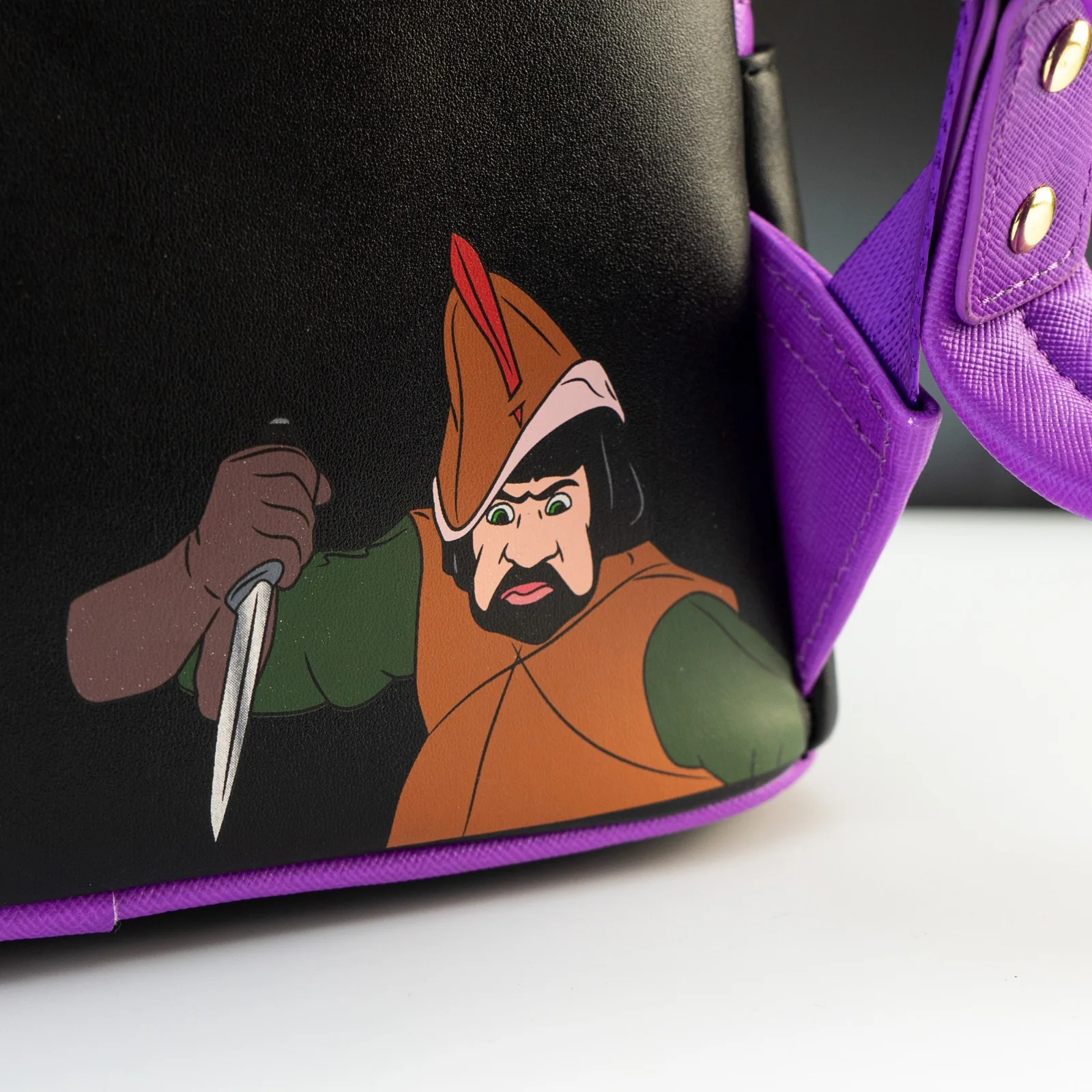 Loungefly x Disney Snow White Evil Queen Holding Heart Box Mini Backpack - Image 5