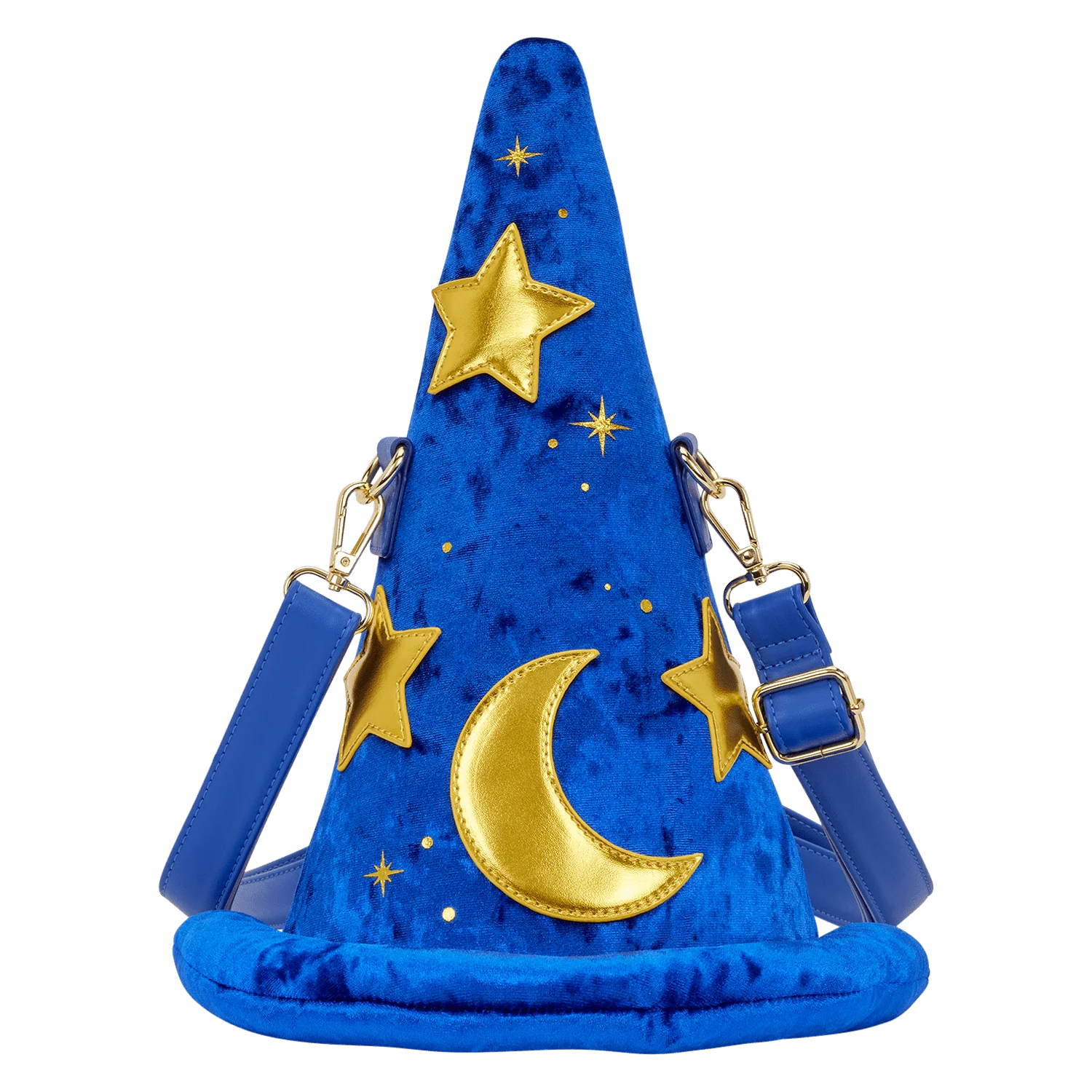 Loungefly x Disney Fantasia Magician’s Hat Figural Crossbody Bag - Image 2