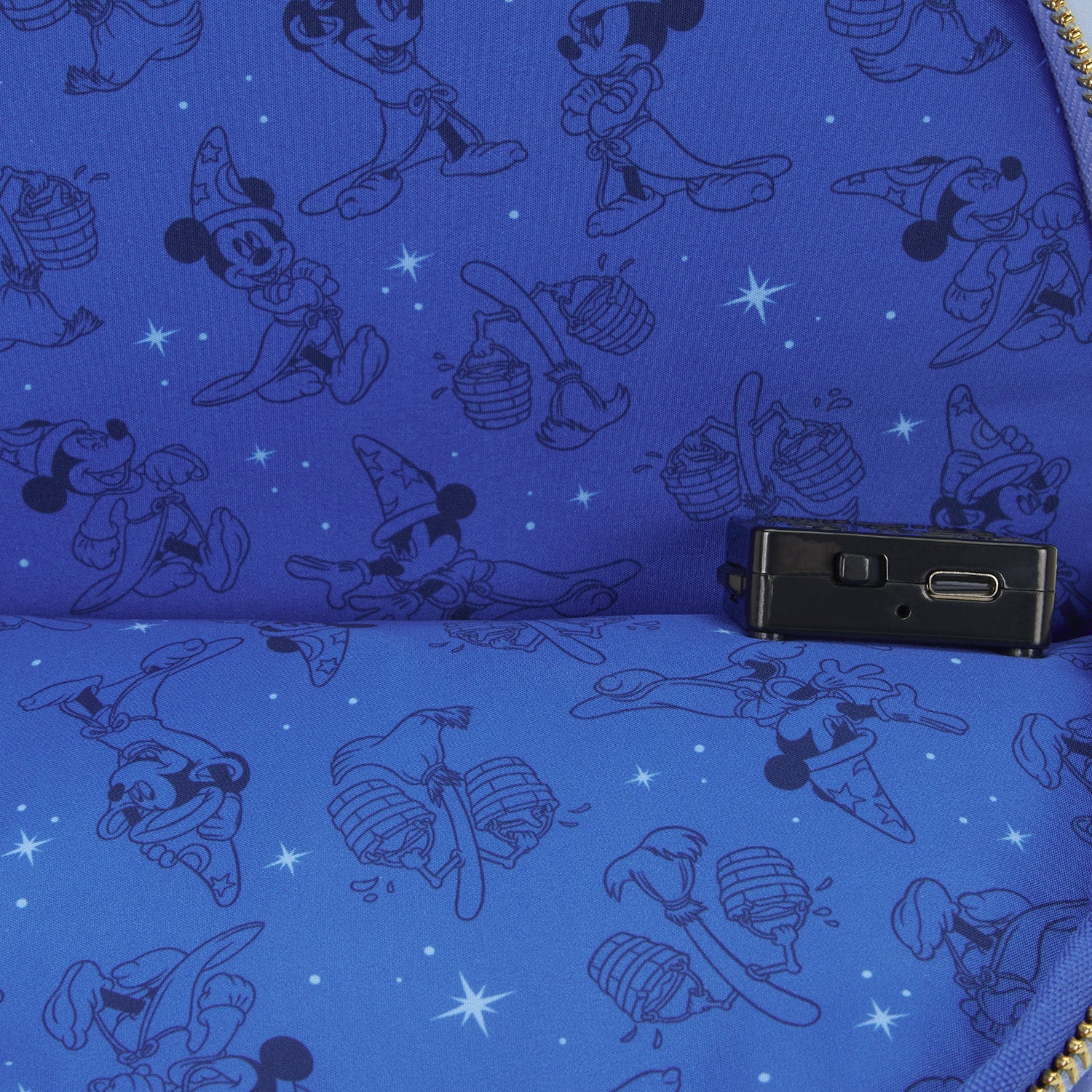 Loungefly x Disney Fantasia Mini Backpack - Image 7