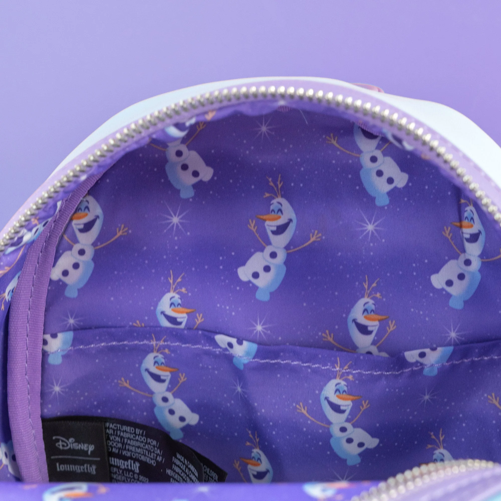 Loungefly x Disney Frozen Elsa Castle Mini Backpack - Image 6