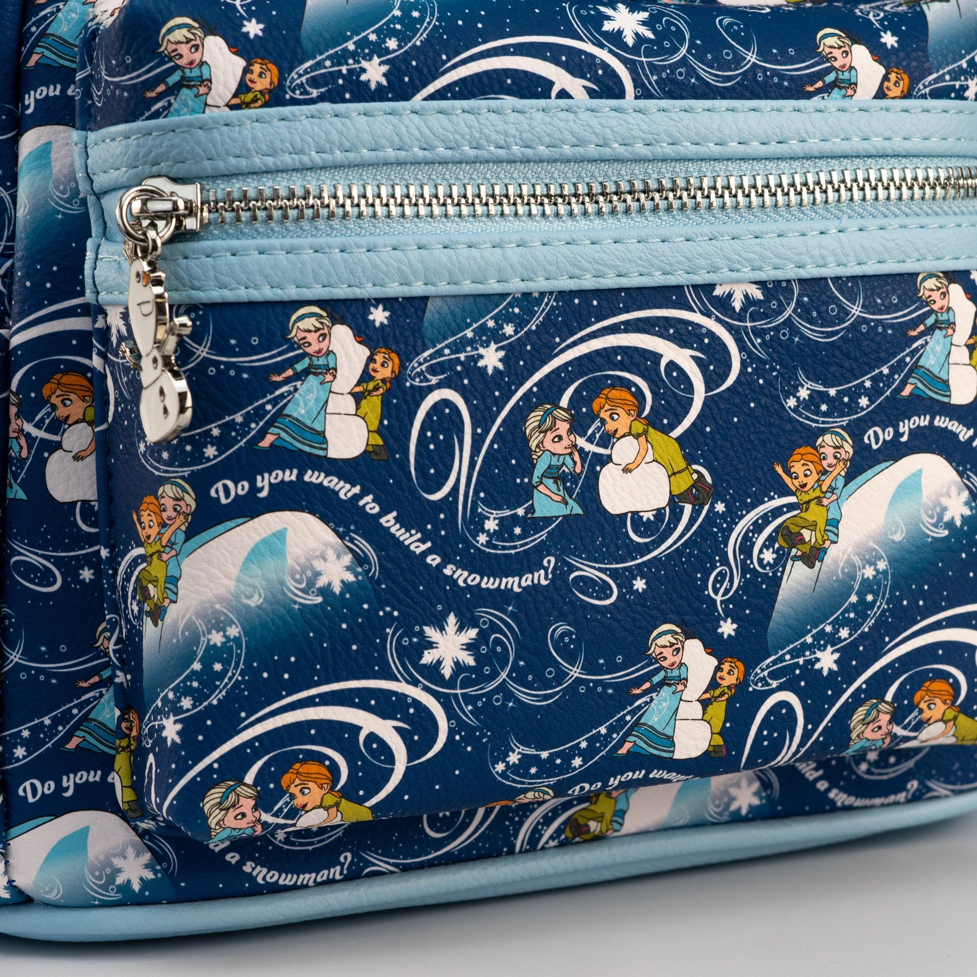 Loungefly x Disney Frozen Snow Play AOP Mini Backpack - Image 4