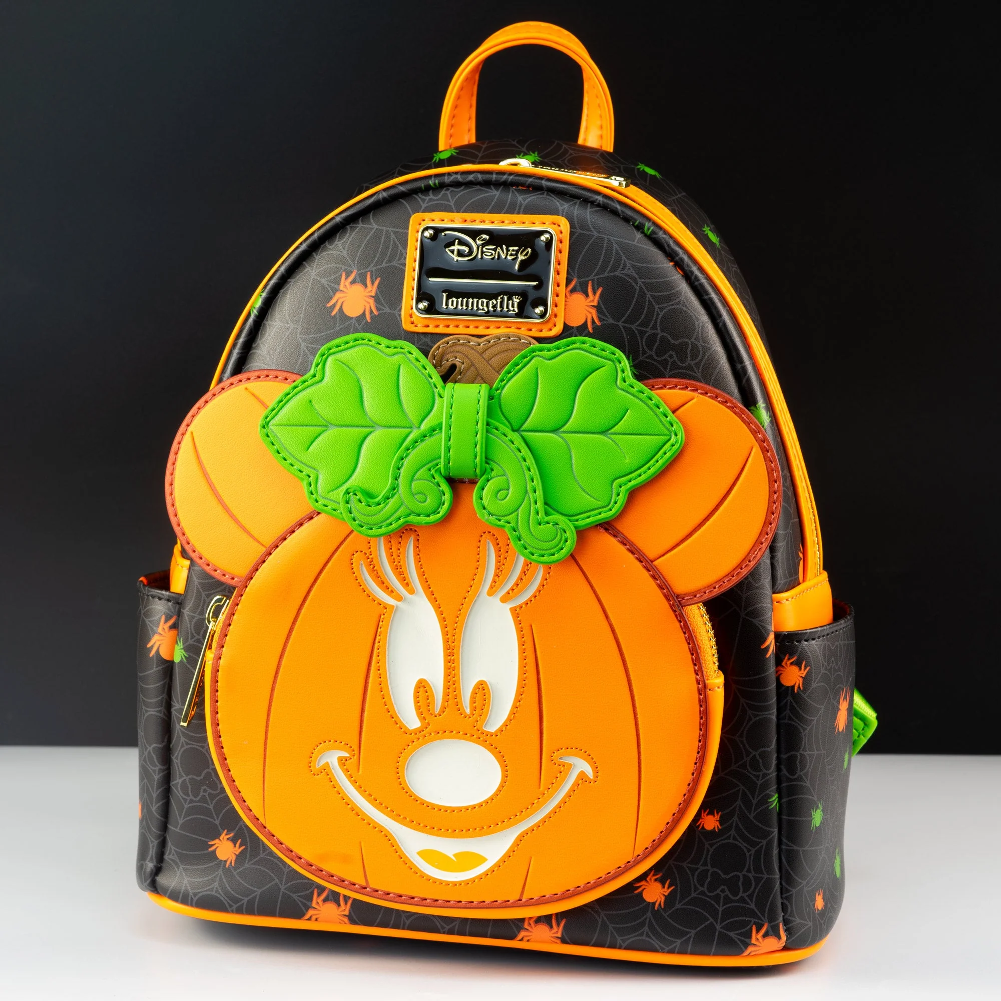 Loungefly x Disney Minnie-O-Lantern Pumpkin Minnie Mouse Mini Backpack - Image 7