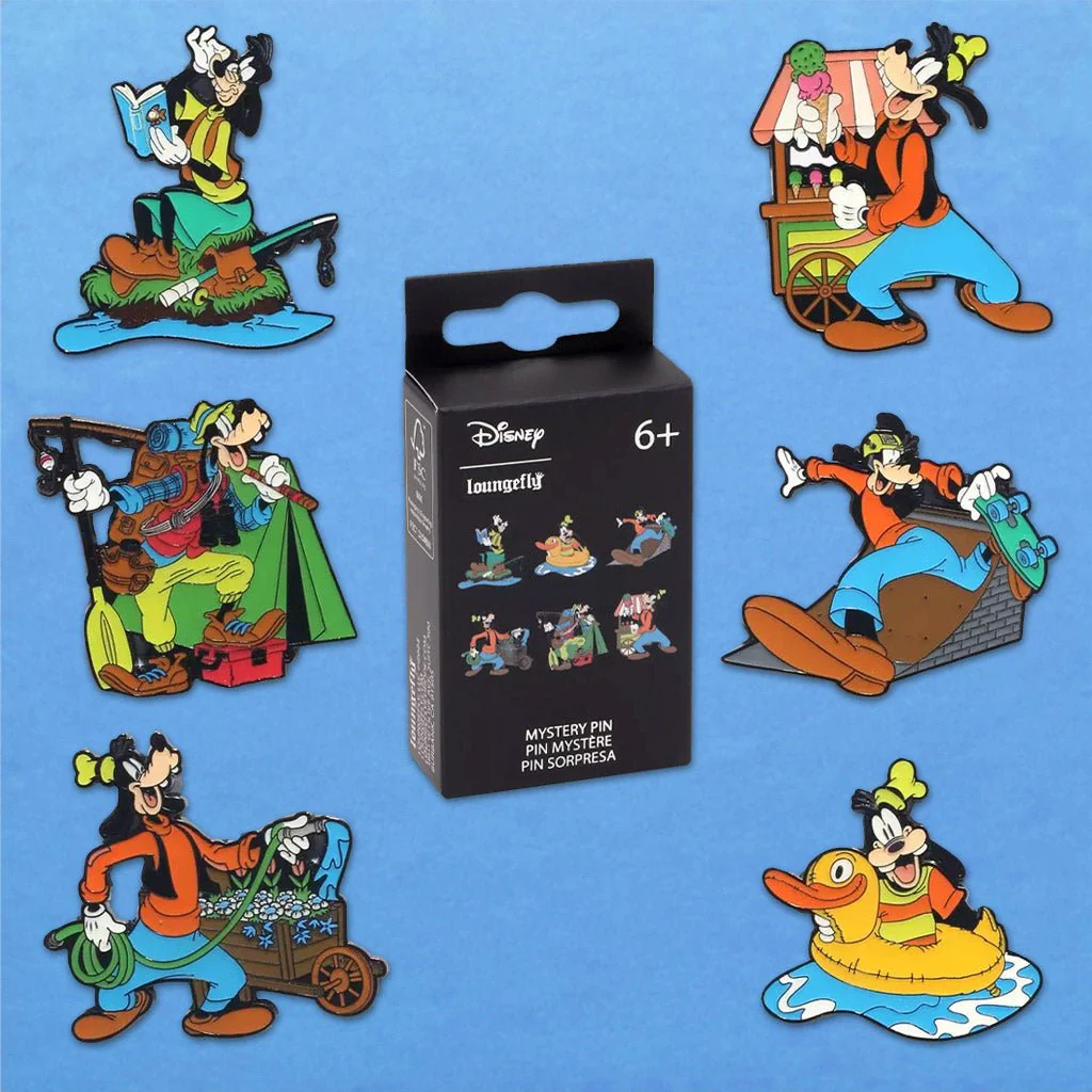 Loungefly x Disney Goofy Outside Fun Blind Box Mystery Pin