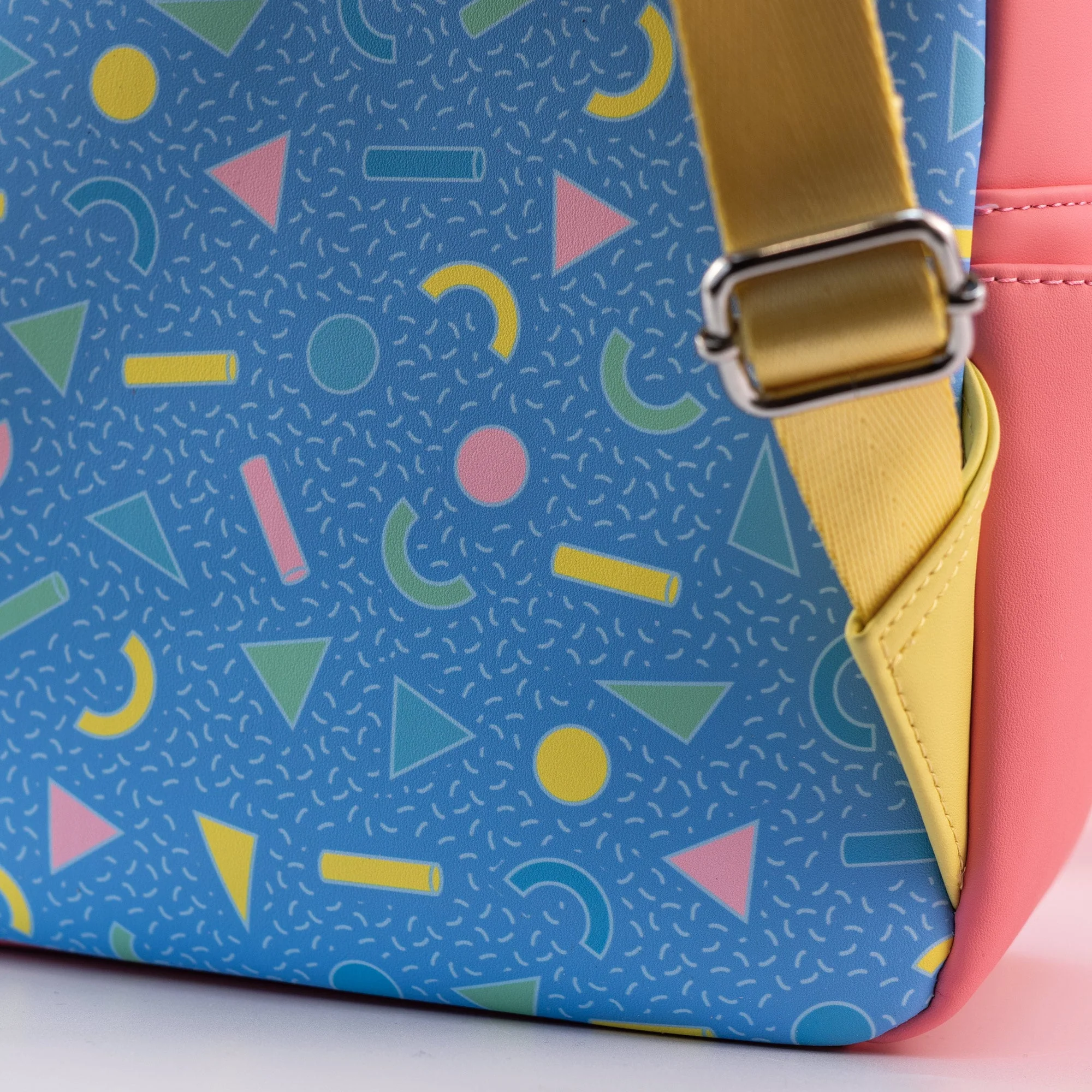 Loungefly x Disney Goofy Movie Troop Triangle Mini Backpack - Image 3
