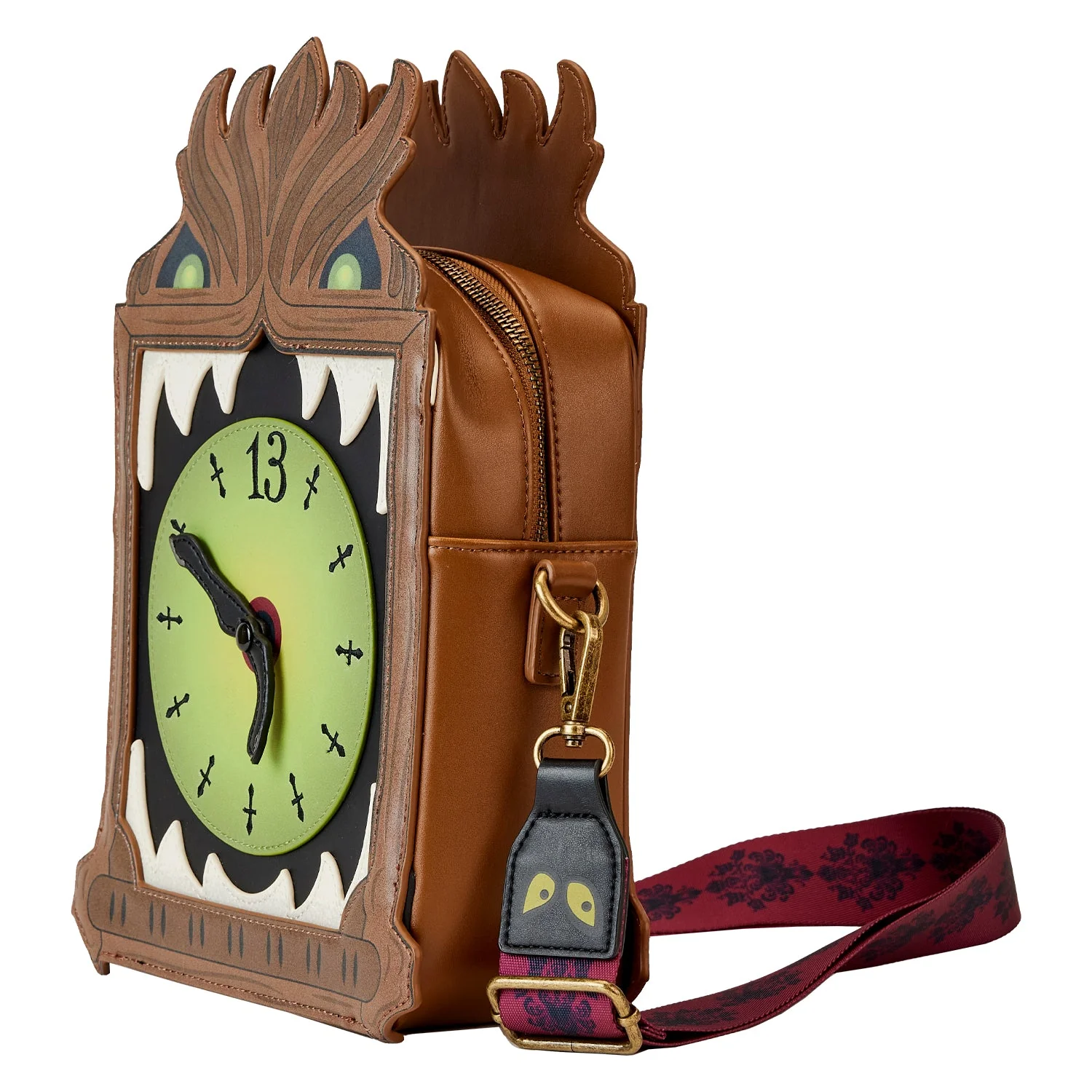 Loungefly x Disney Haunted Mansion Grandfather Clock Crossbody Bag - Image 4