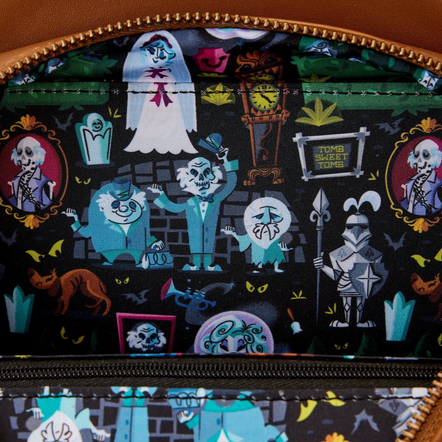 Loungefly x Disney Haunted Mansion Grandfather Clock Crossbody Bag - Image 7