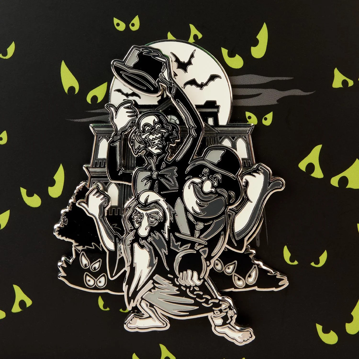 Loungefly x Disney Haunted Mansion Hitchhiking Ghosts Moving 3" Collector Box Pin - Image 5