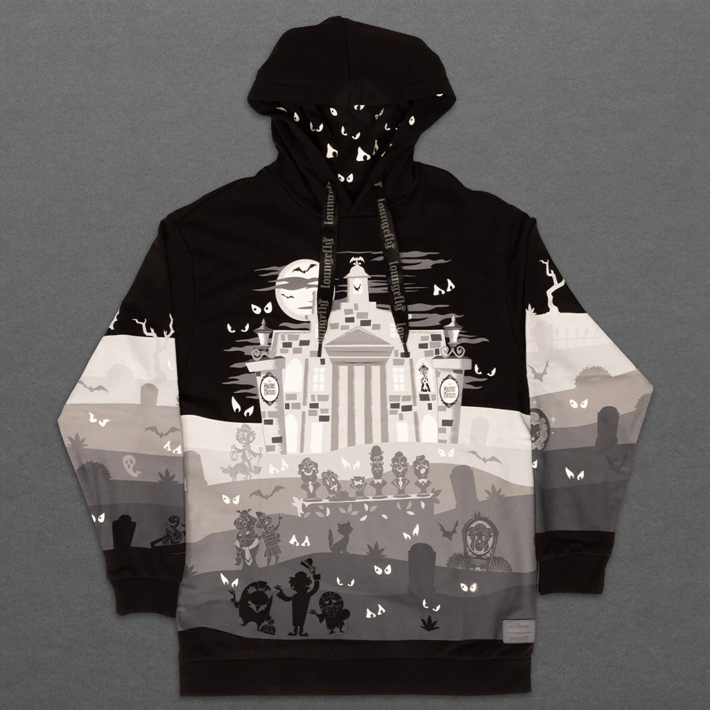 Loungefly x Disney Haunted Mansion Hooded Sweatshirt - Image 2