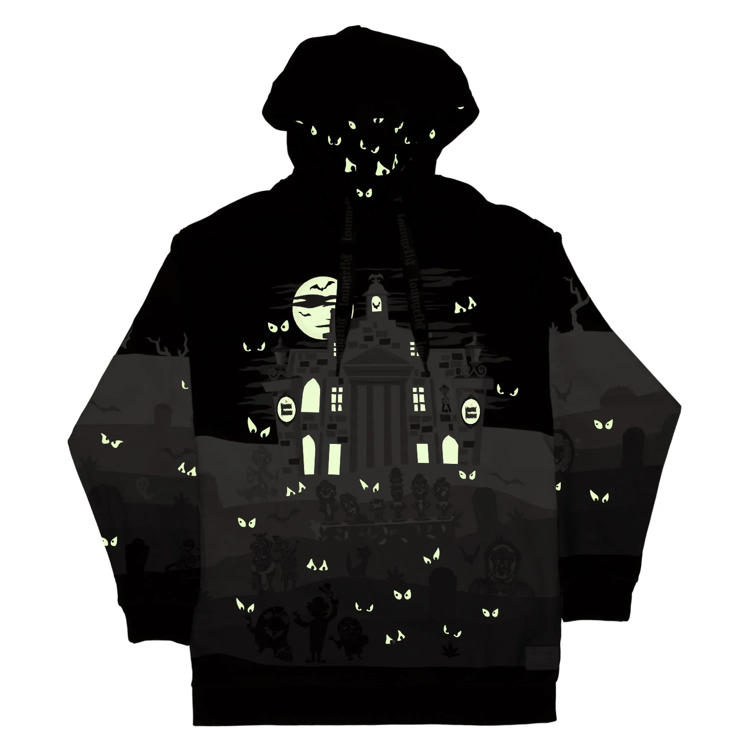 Loungefly x Disney Haunted Mansion Hooded Sweatshirt - Image 3