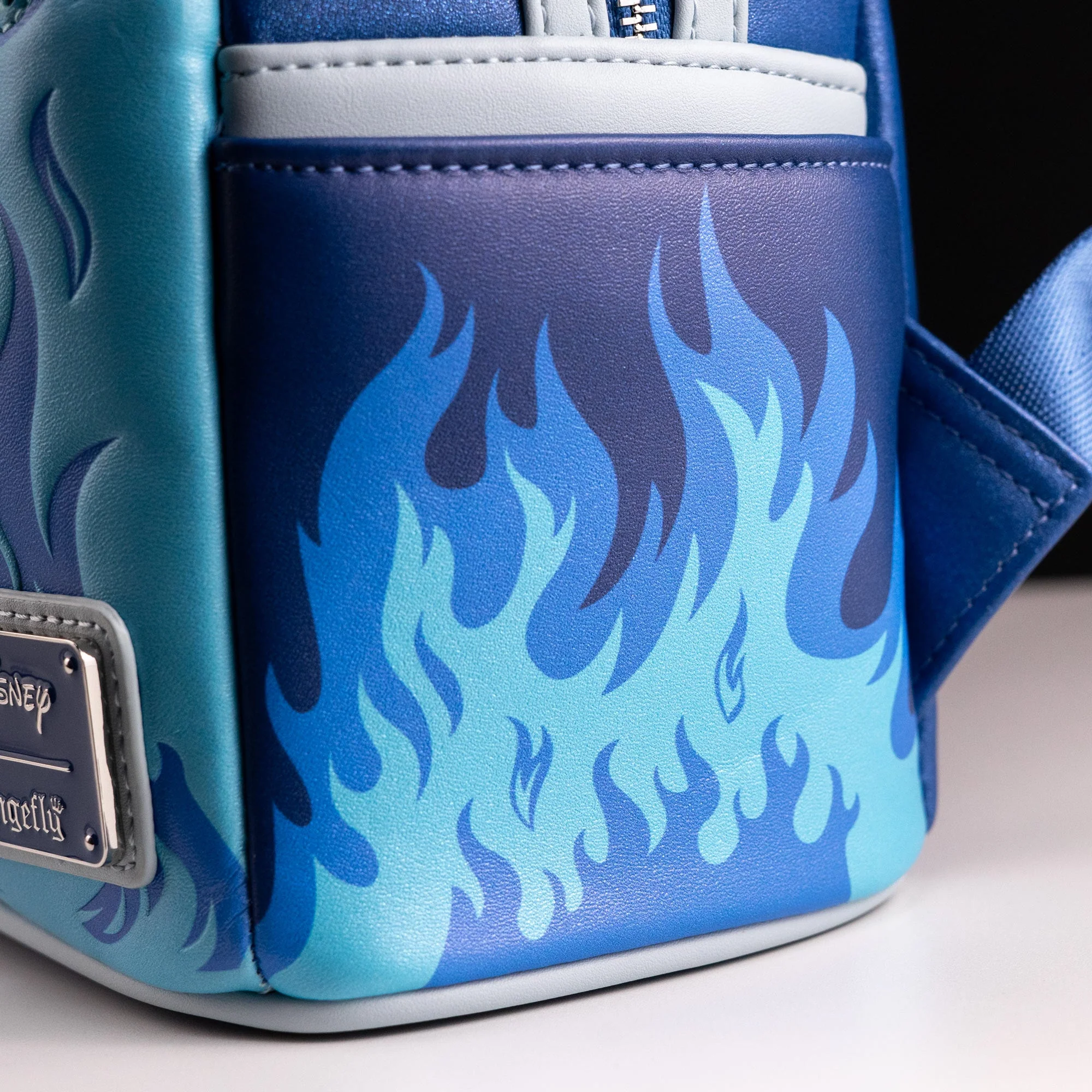 Loungefly x Disney Hercules Hades Glitter Flame Mini Backpack - Image 7