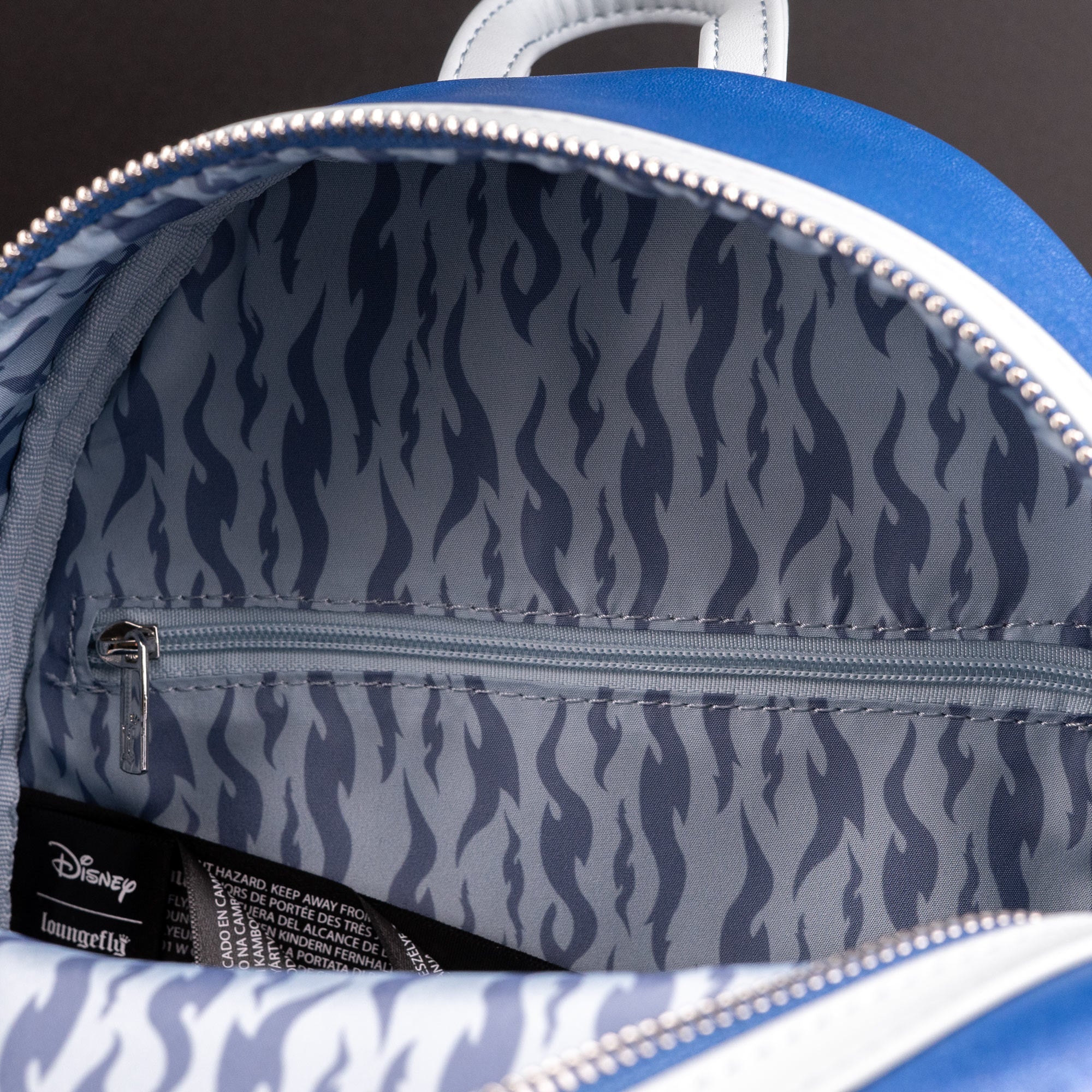 Loungefly x Disney Hercules Hades Glitter Flame Mini Backpack - Image 9