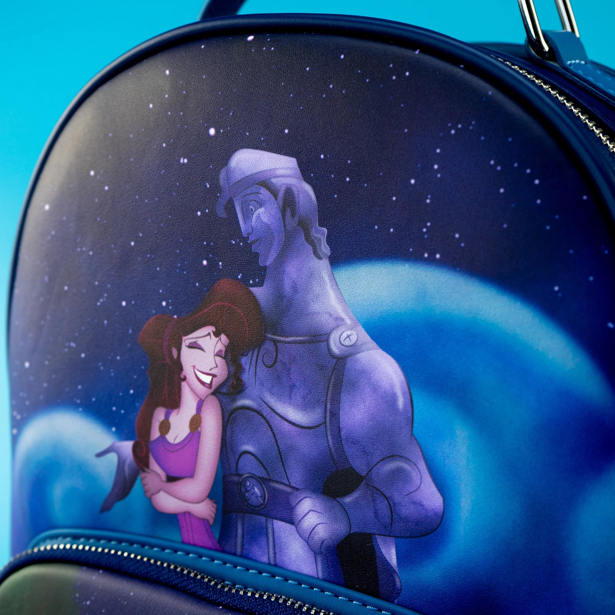 Loungefly x Disney Hercules, Megara (Meg) and Muses Mini Backpack - Image 2
