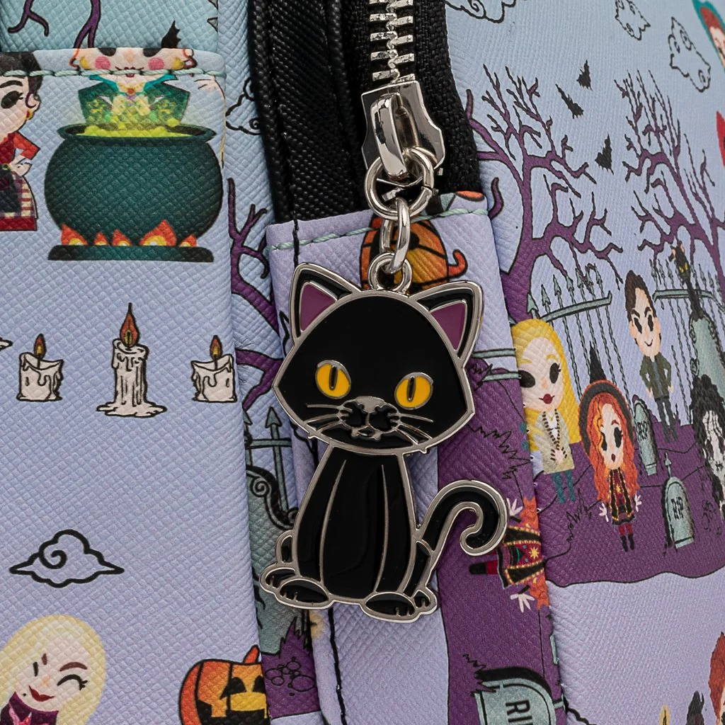 Loungefly x Disney Hocus Pocus All Over Print Mini Backpack - Image 4