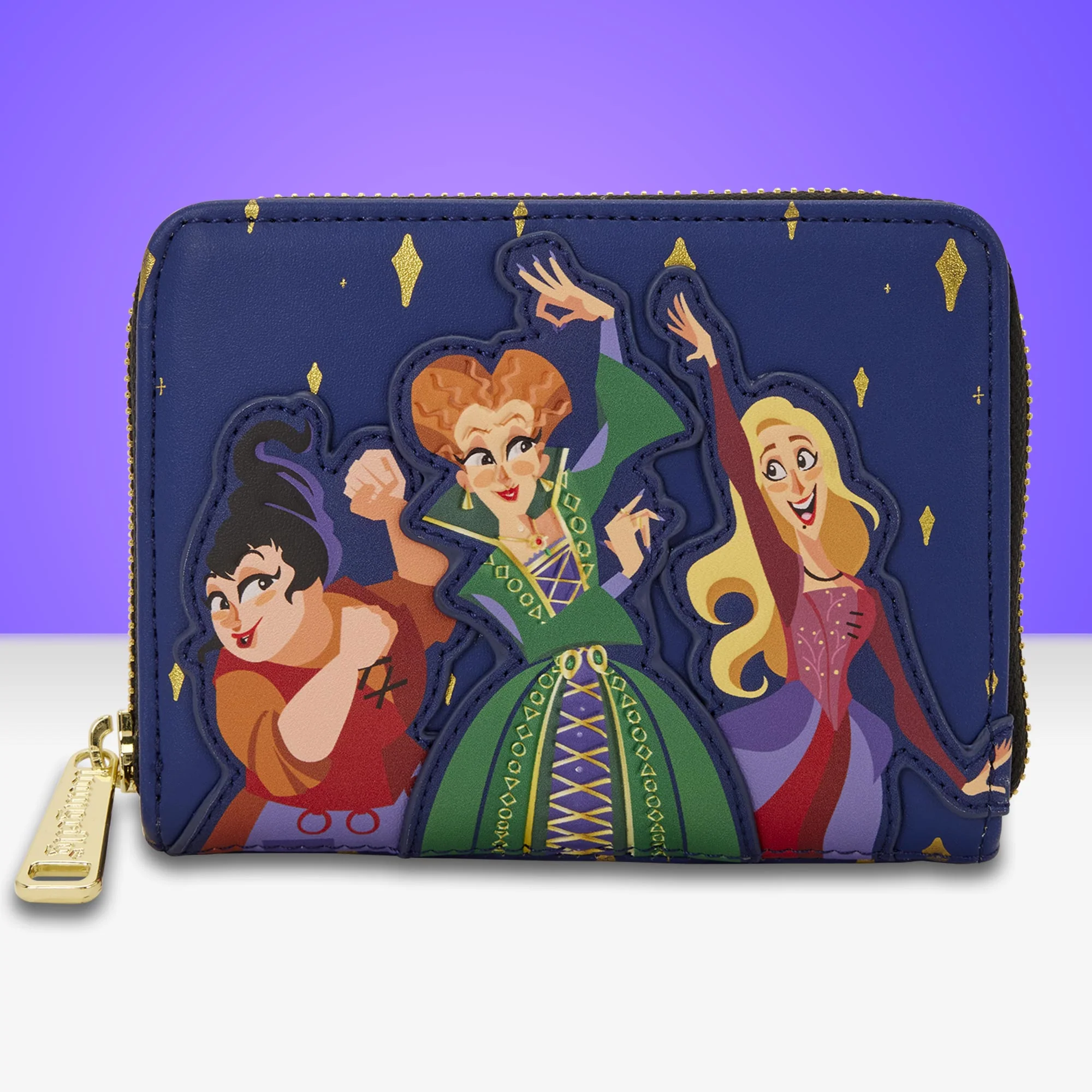Loungefly x Disney Hocus Pocus Sanderson Sisters Zip Around Wallet