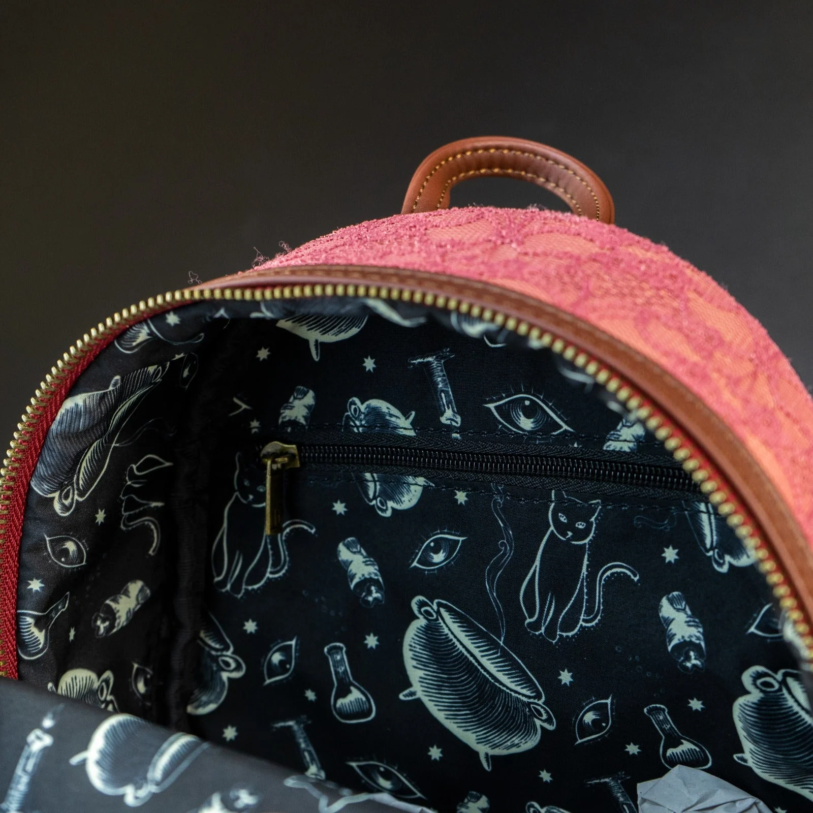 Loungefly x Disney Hocus Pocus Sarah Sanderson Dress Cosplay Mini Backpack - Image 4