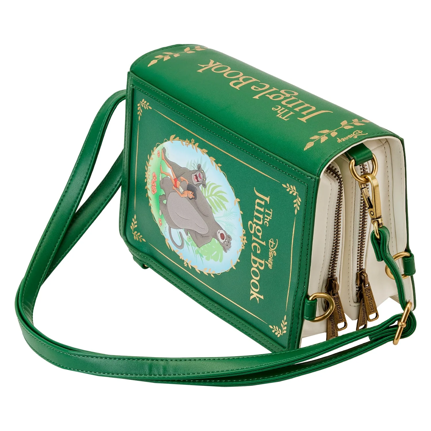 Loungefly x Disney The Jungle Book Convertible Book Crossbody Bag - Image 5