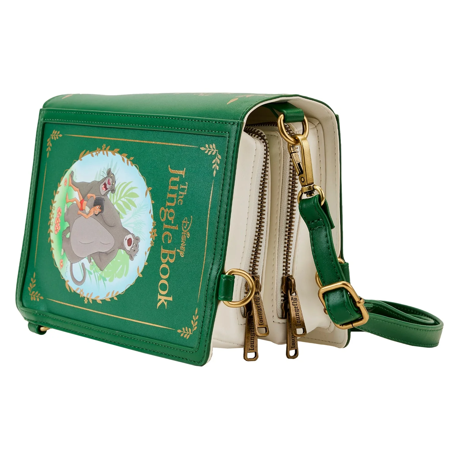 Loungefly x Disney The Jungle Book Convertible Book Crossbody Bag - Image 7
