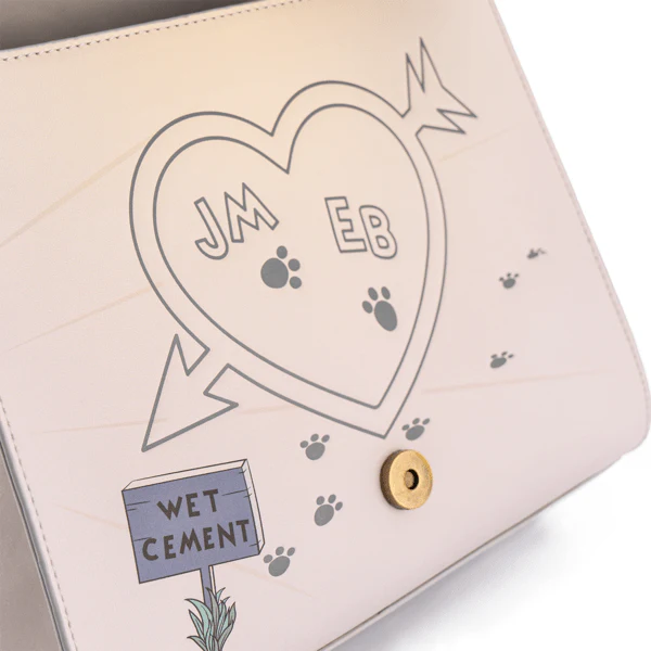 Loungefly x Disney Lady and the Tramp Wet Cement Crossbody Bag - Image 7