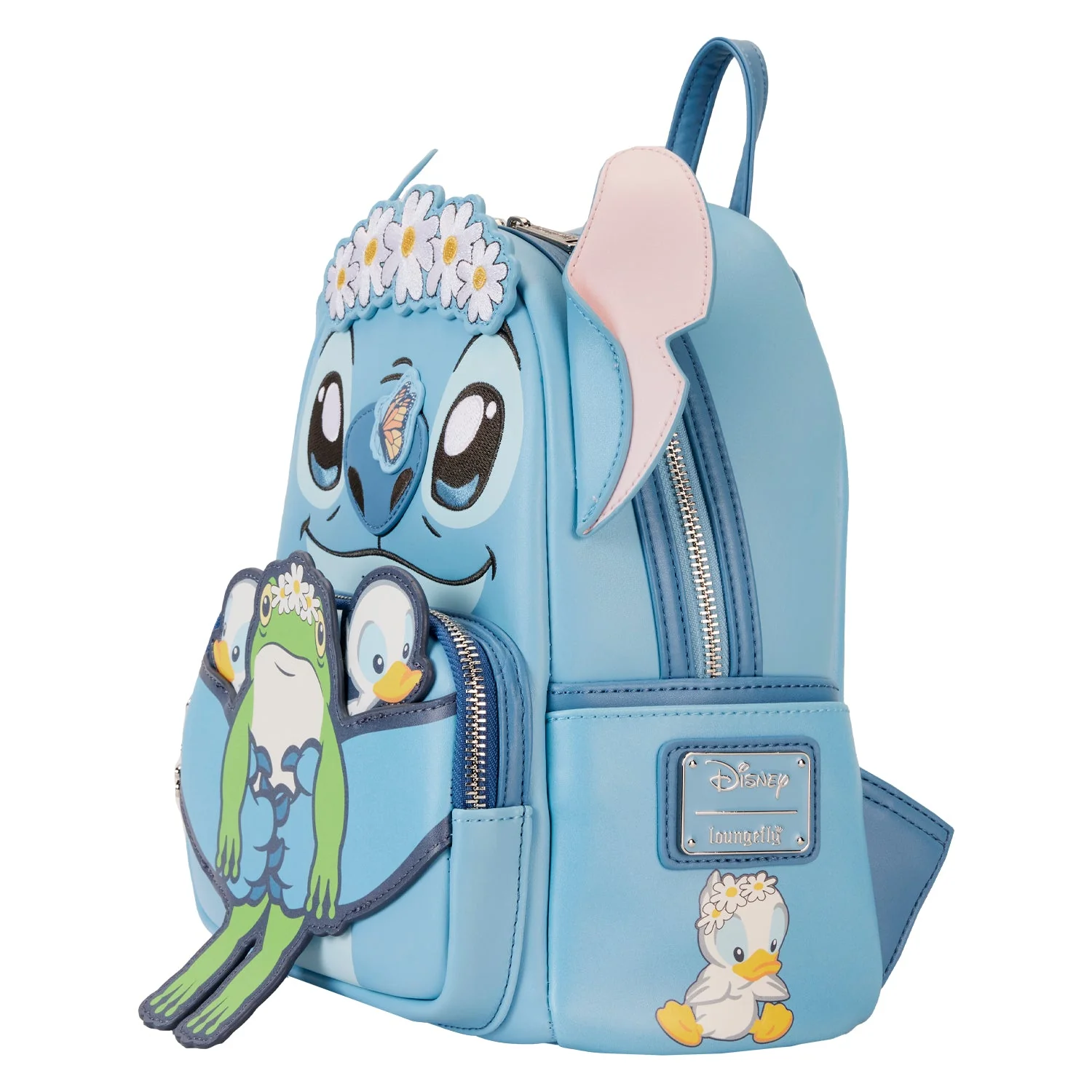 Loungefly x Disney Lilo and Stich Springtime Stitch Cosplay Mini Backpack - Image 2