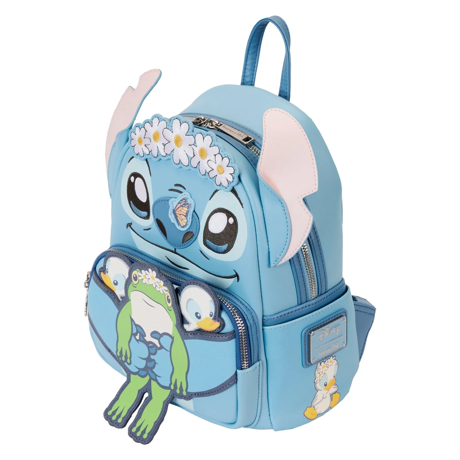 Loungefly x Disney Lilo and Stich Springtime Stitch Cosplay Mini Backpack - Image 3