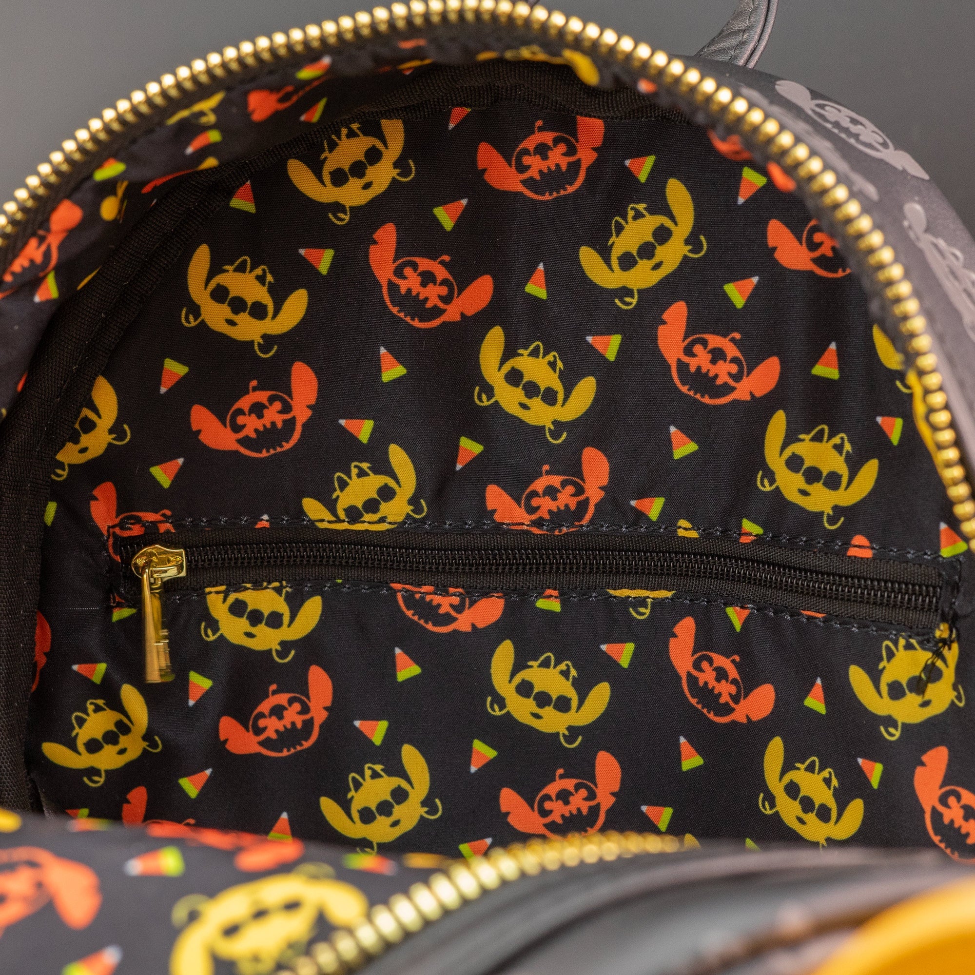 Loungefly x Disney Lilo and Stitch Angel and Stitch Pumpkin Mini Backpack - Image 7