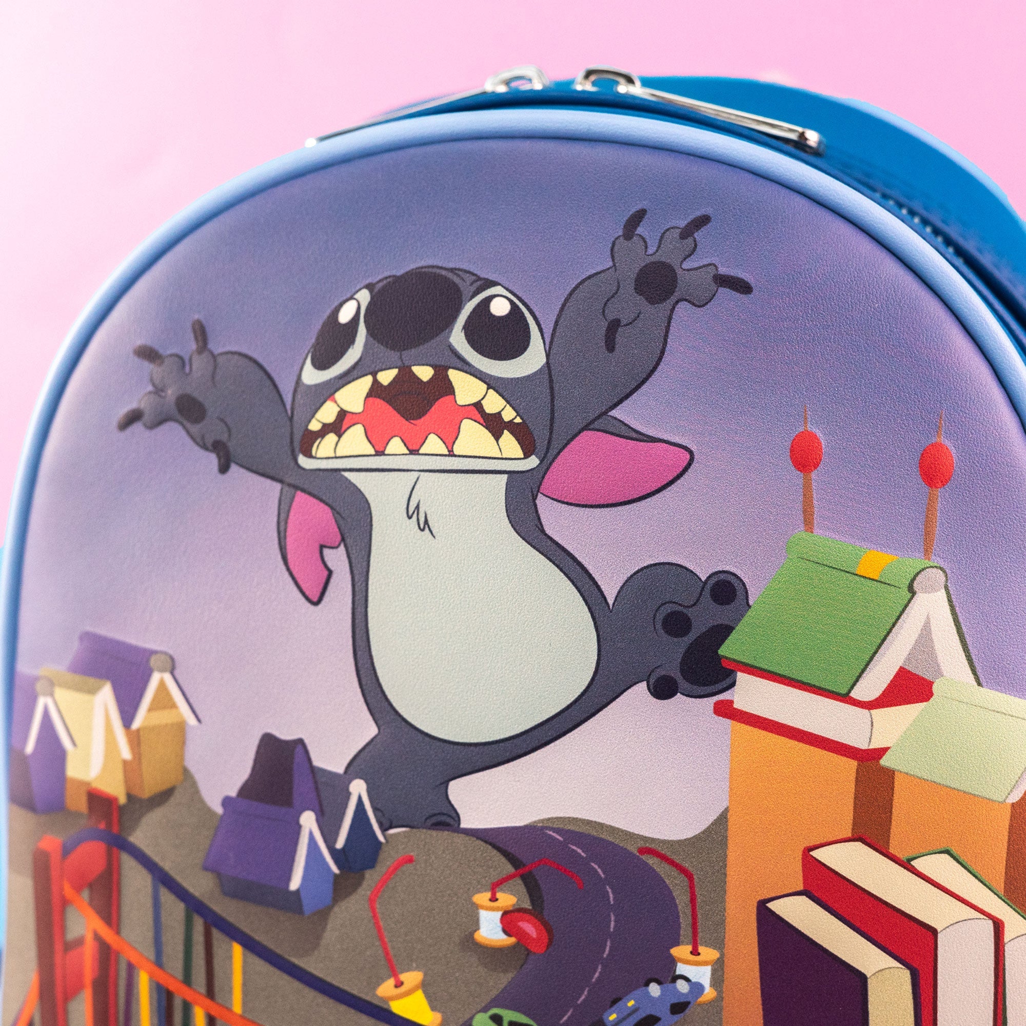 Loungefly x Disney Lilo and Stitch Badness Level Mini Backpack - Image 6