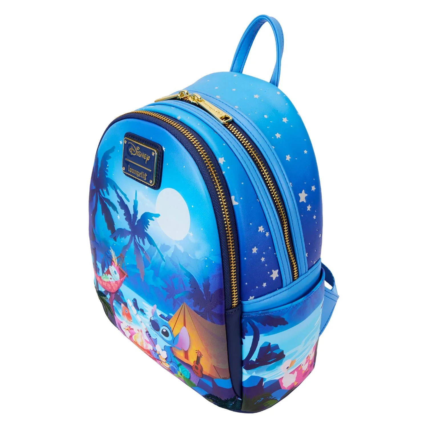 Loungefly x Disney Lilo And Stitch Camping Cuties Mini Backpack - Image 4