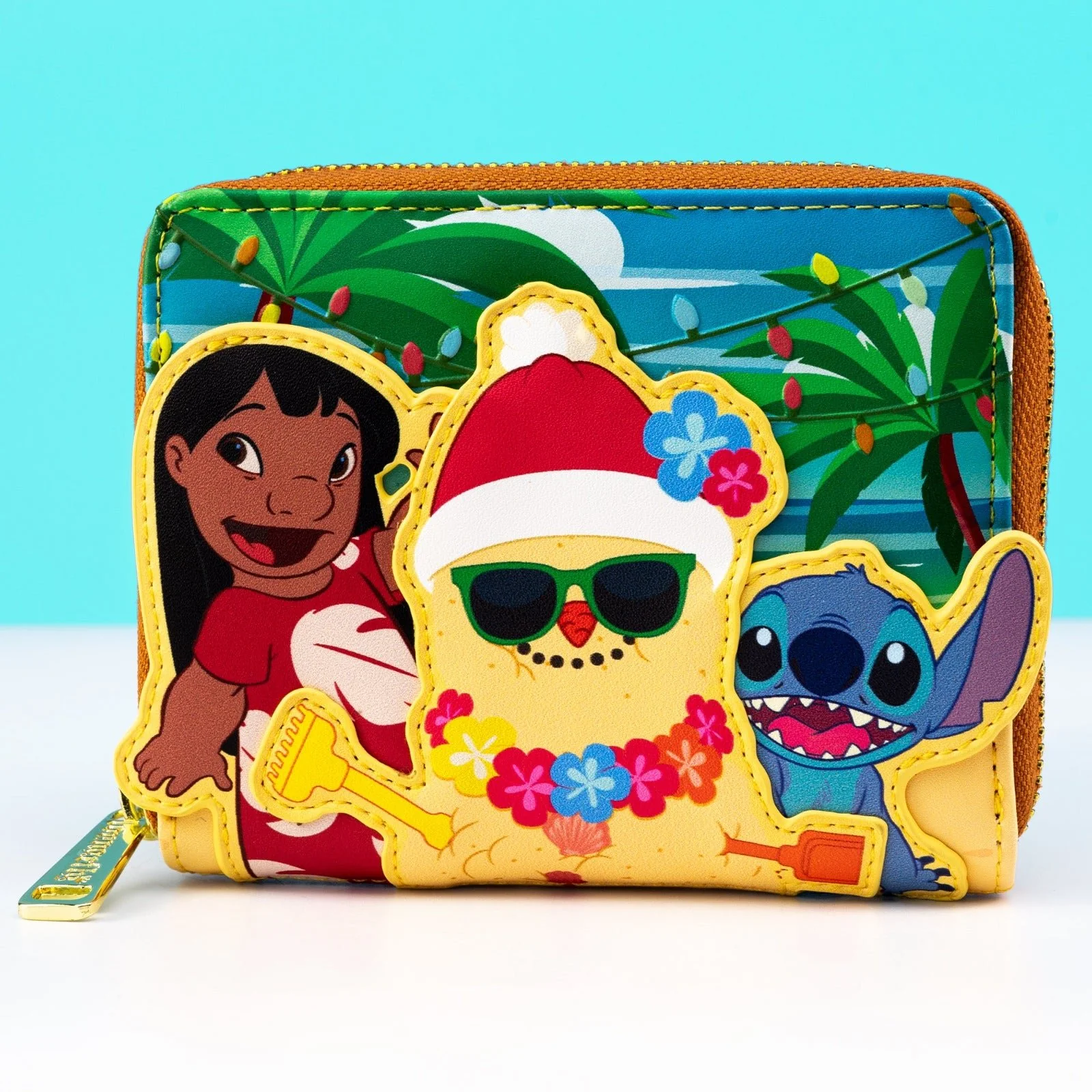 Loungefly x Disney Lilo and Stitch Festive Beach Holiday Wallet