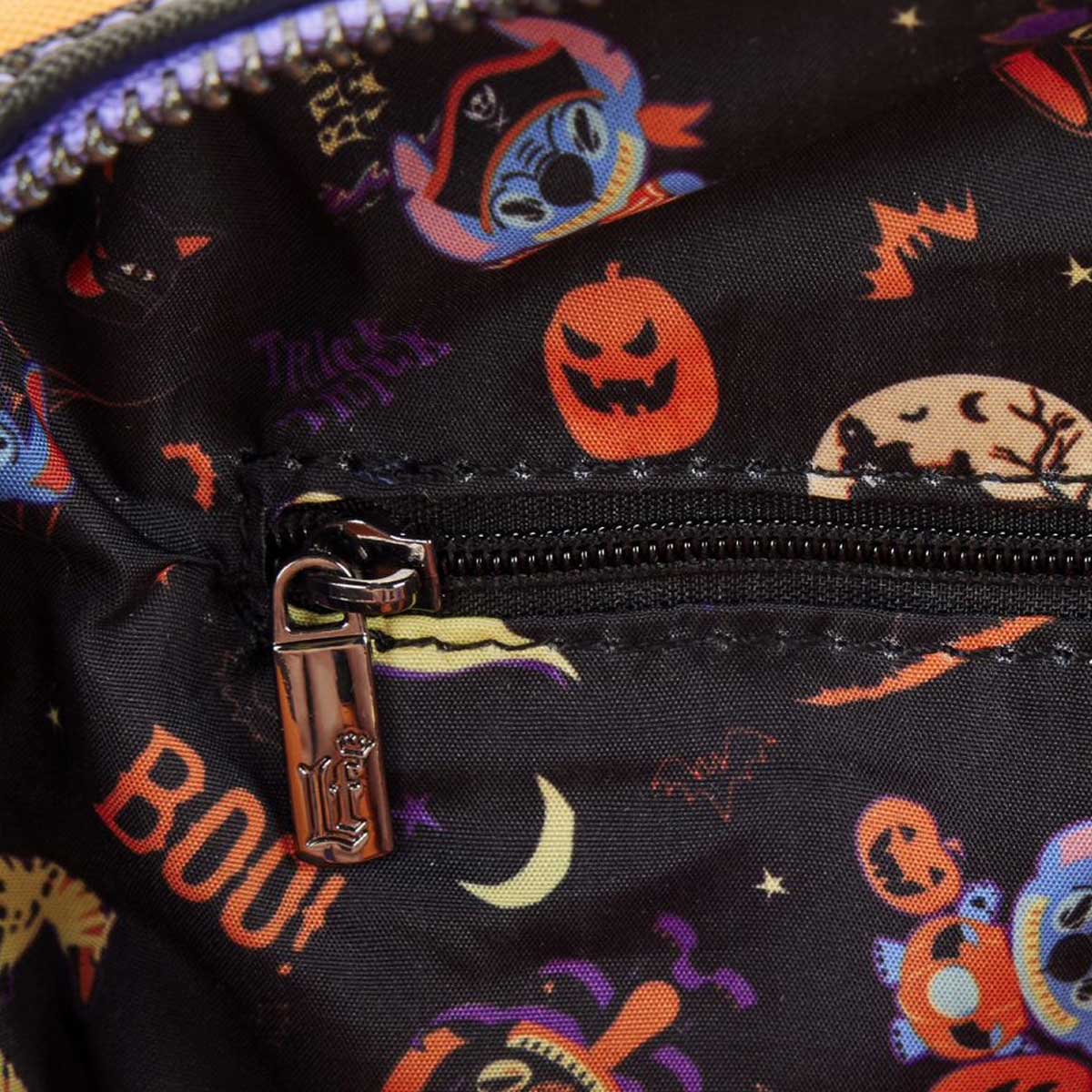 Loungefly x Disney Lilo and Stitch Halloween Candy Wrapper Crossbody Bag - Image 5