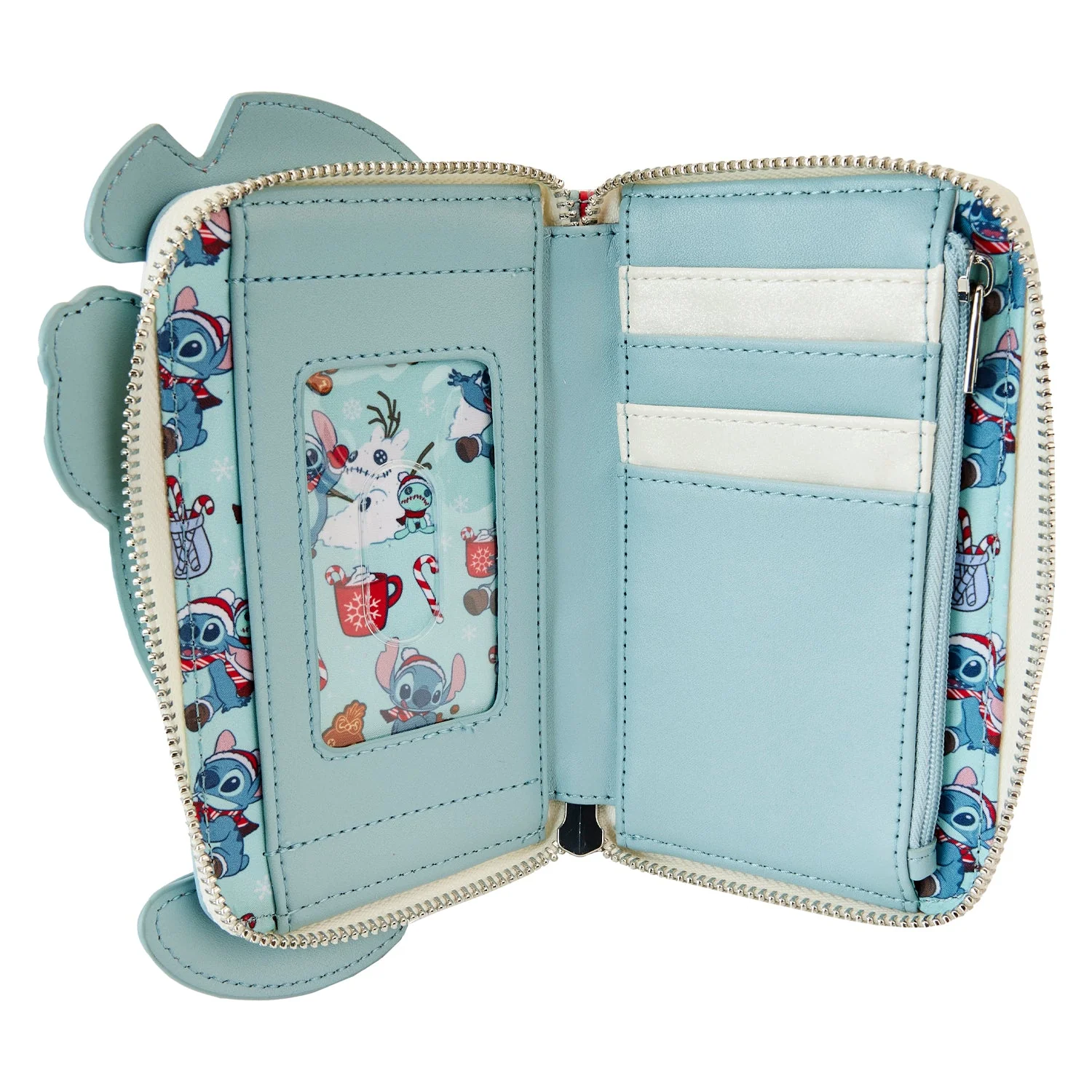 Loungefly x Disney Lilo and Stitch Holiday Cosplay Wallet - Image 4