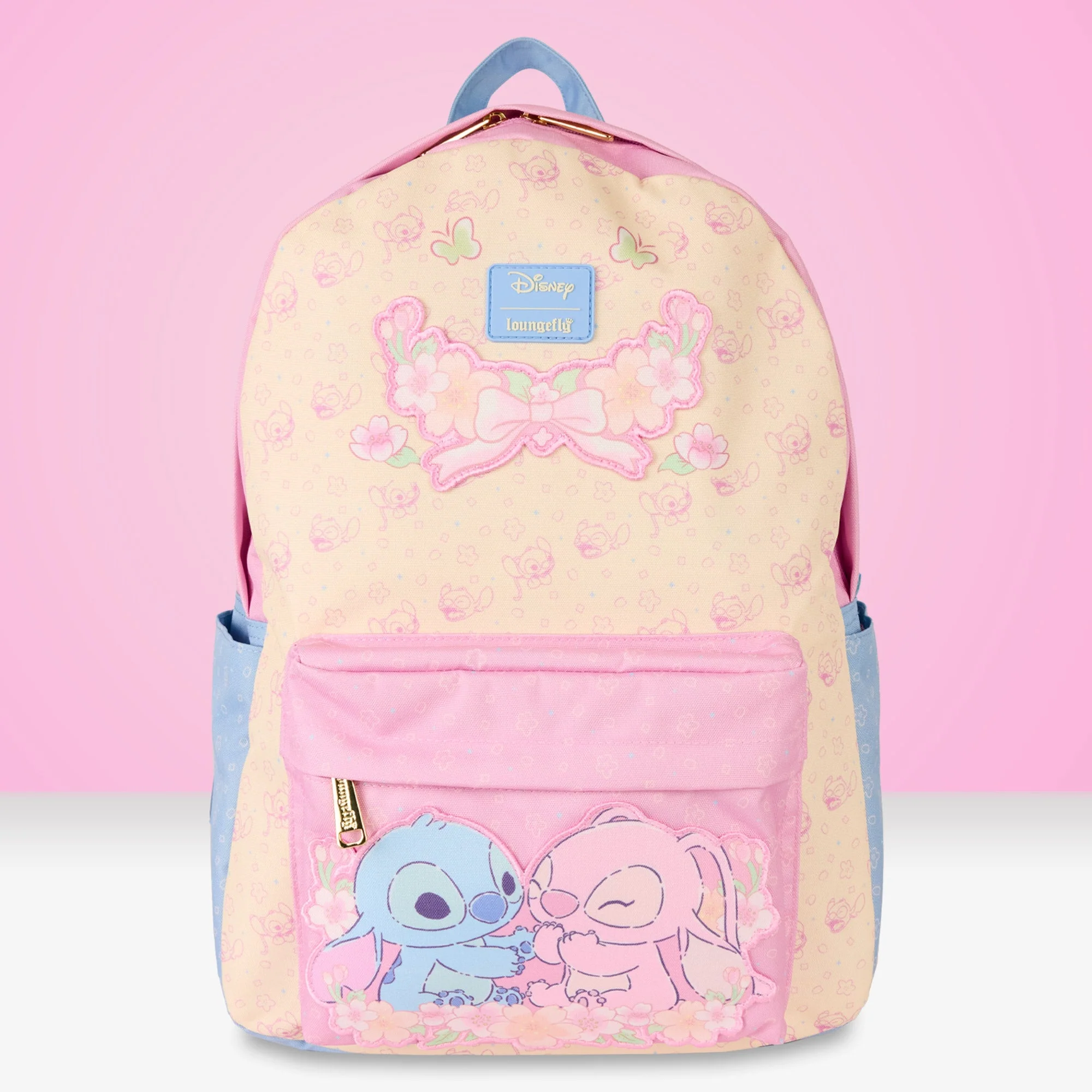 Loungefly x Disney Lilo And Stitch Pastel Nylon Full-Size Backpack