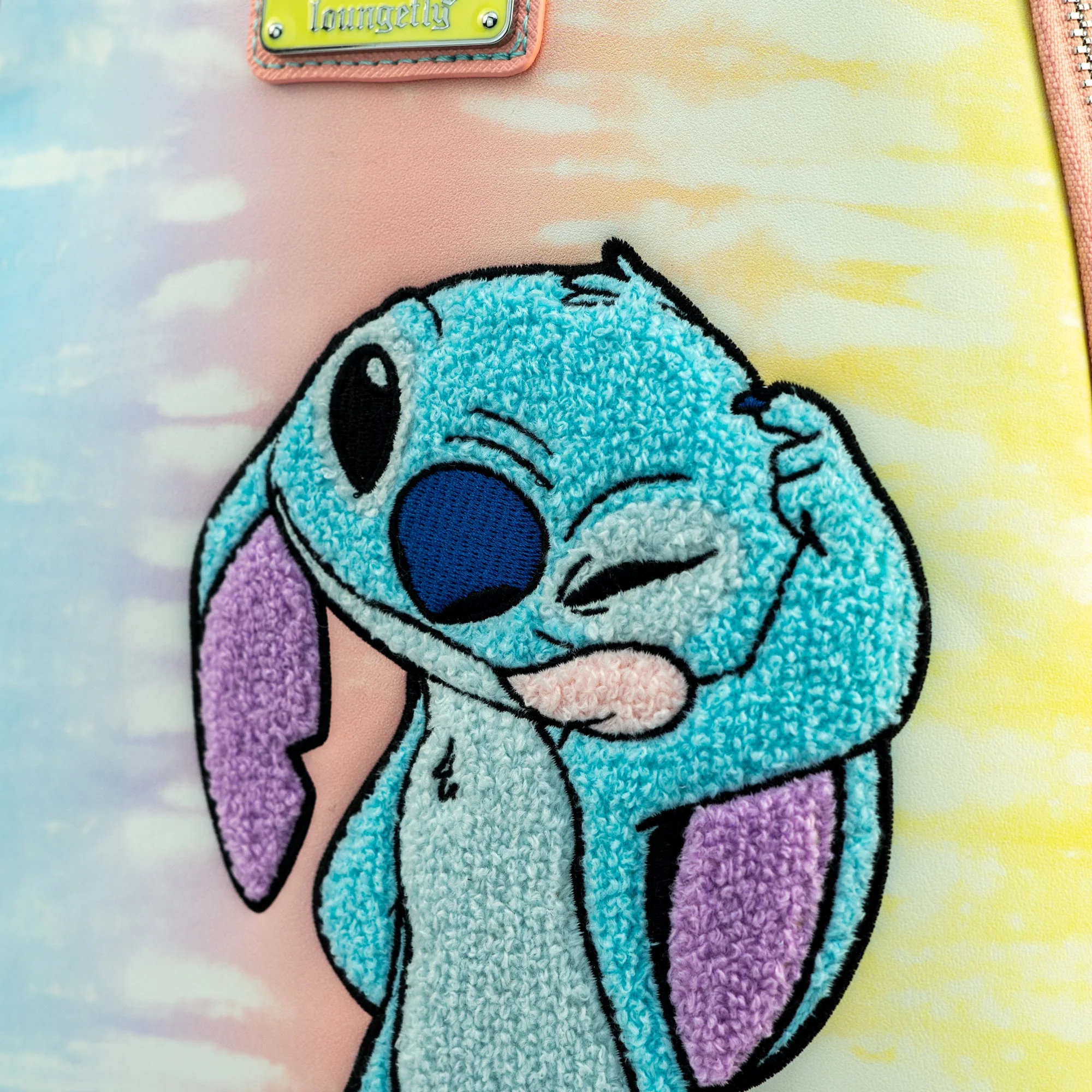 Loungefly x Disney Lilo and Stitch Pastel Tie Dye Mini Backpack - Image 3