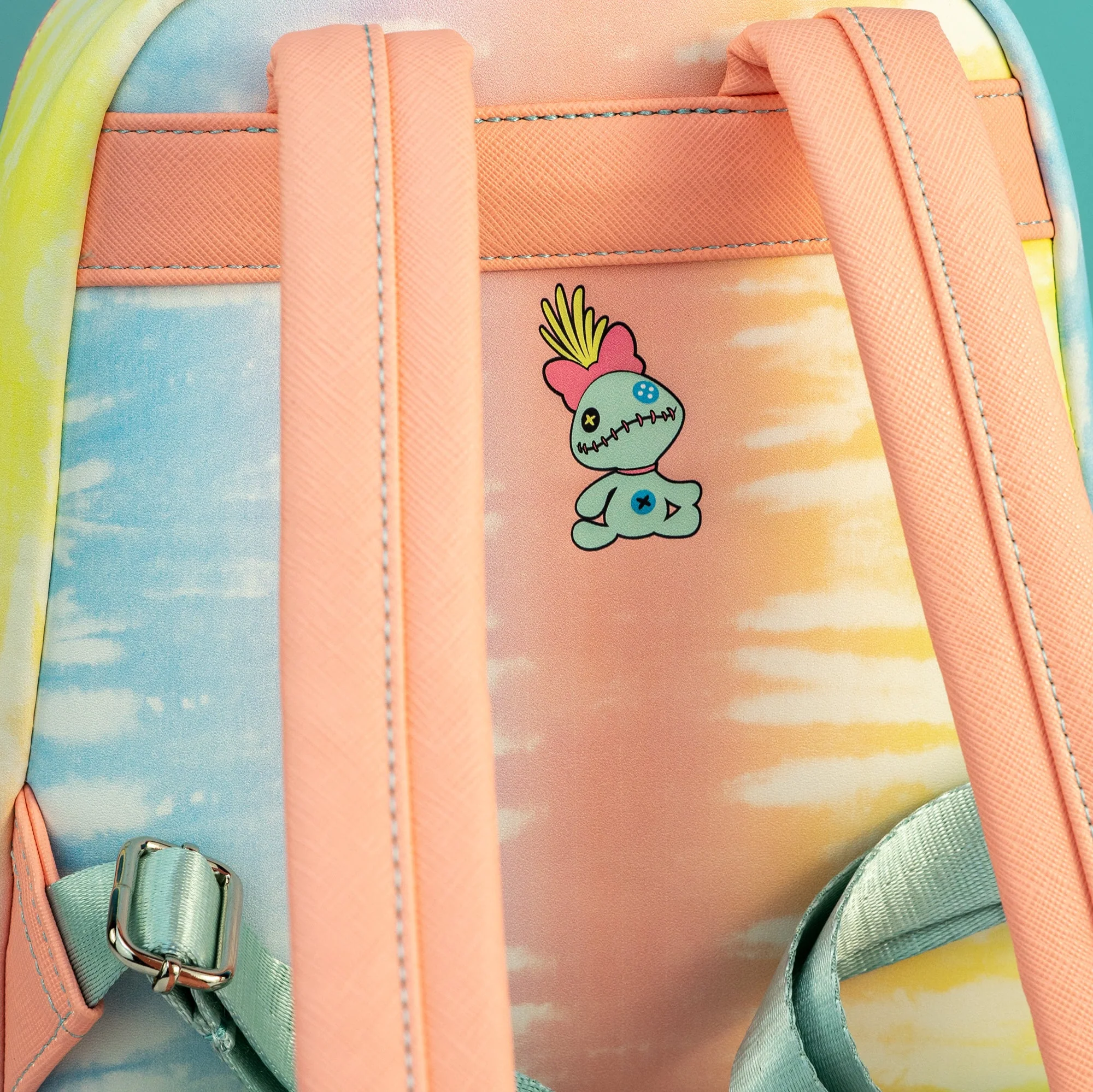 Loungefly x Disney Lilo and Stitch Pastel Tie Dye Mini Backpack - Image 4