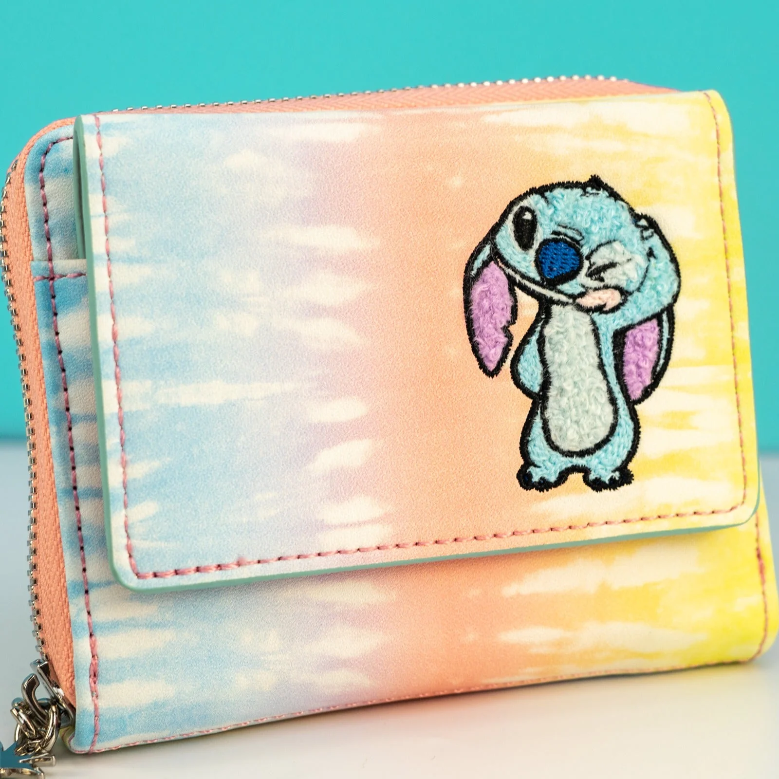 Loungefly x Disney Lilo and Stitch Pastel Tie Dye Wallet - Image 2