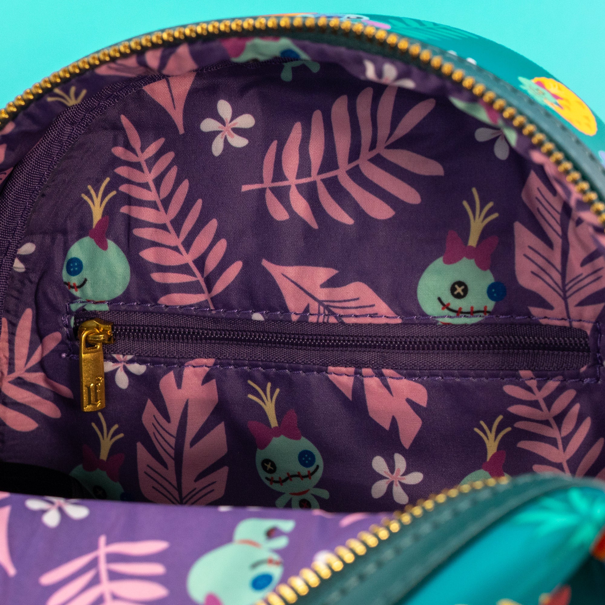 Loungefly x Disney Lilo and Stitch Pineapple Print Mini Backpack - Image 5