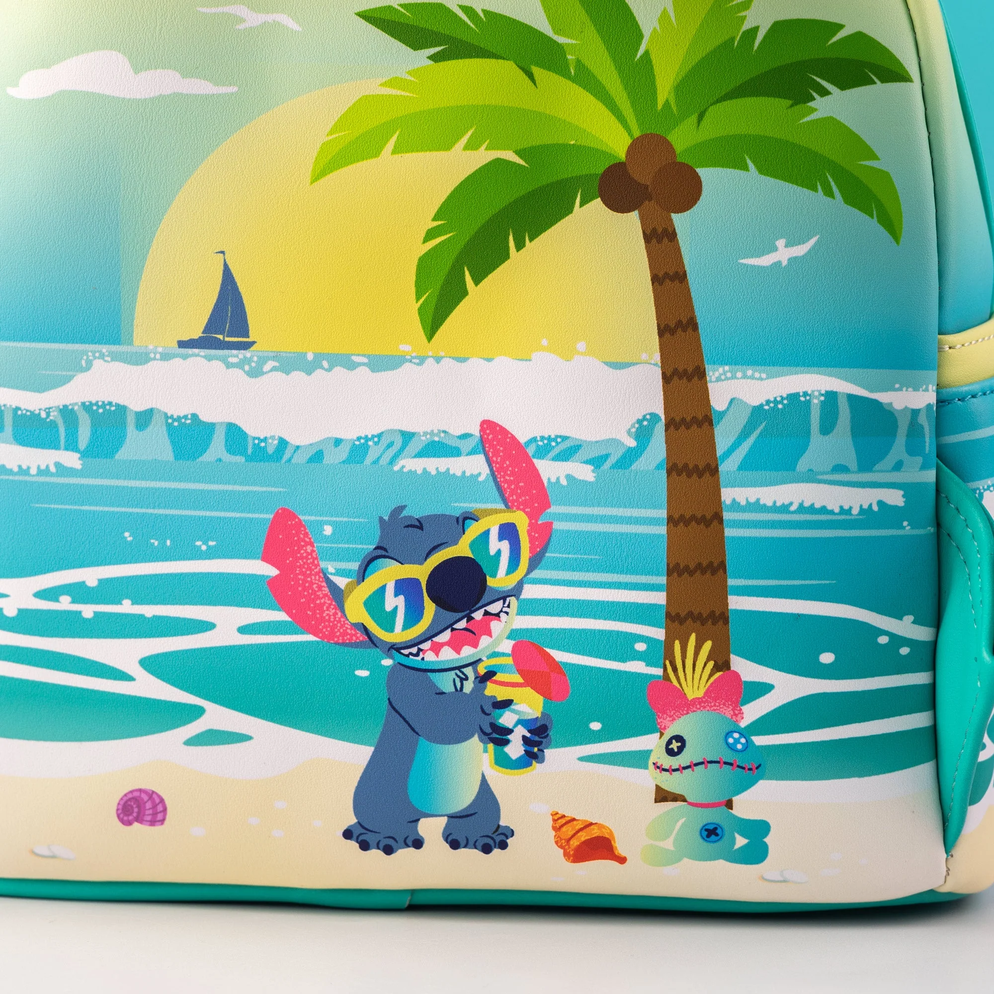Loungefly x Disney Lilo and Stitch Sandcastle Mini Backpack - Image 6