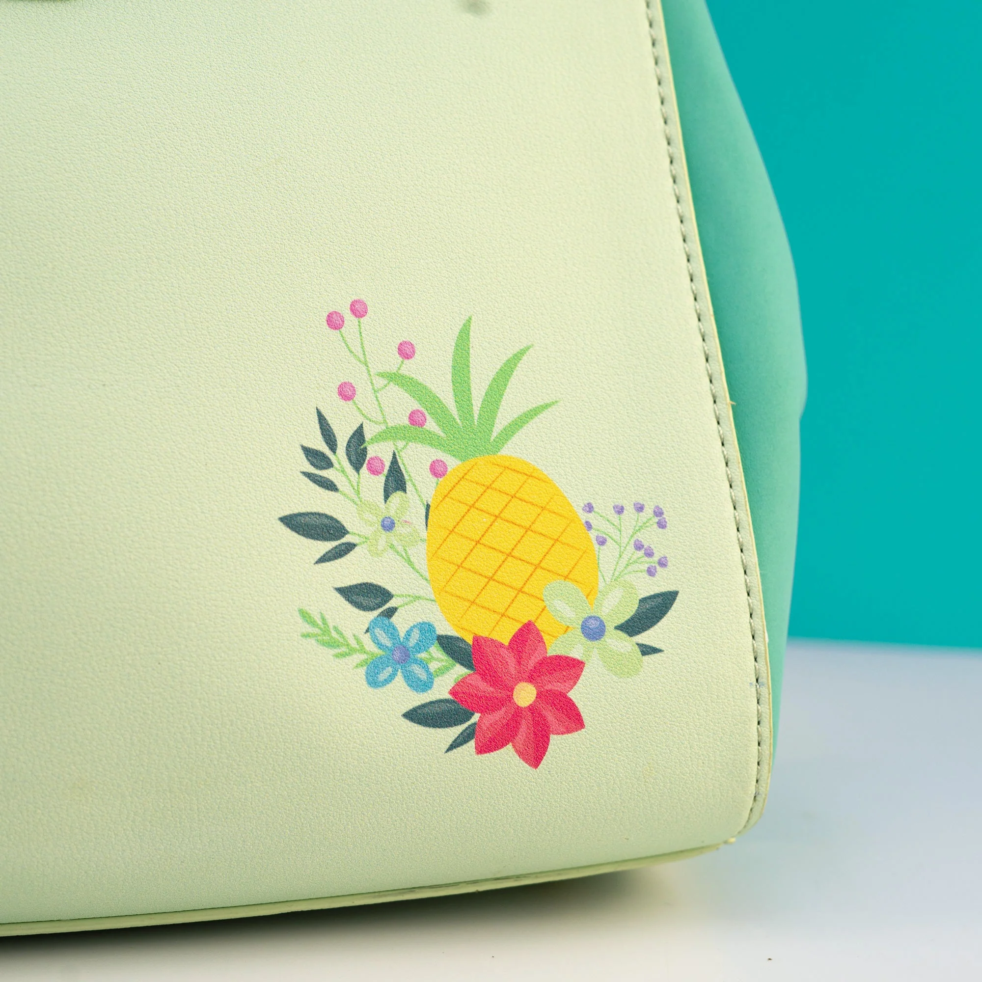 Loungefly x Disney Lilo and Stitch Scrump Pineapple Crossbody Bag - Image 4