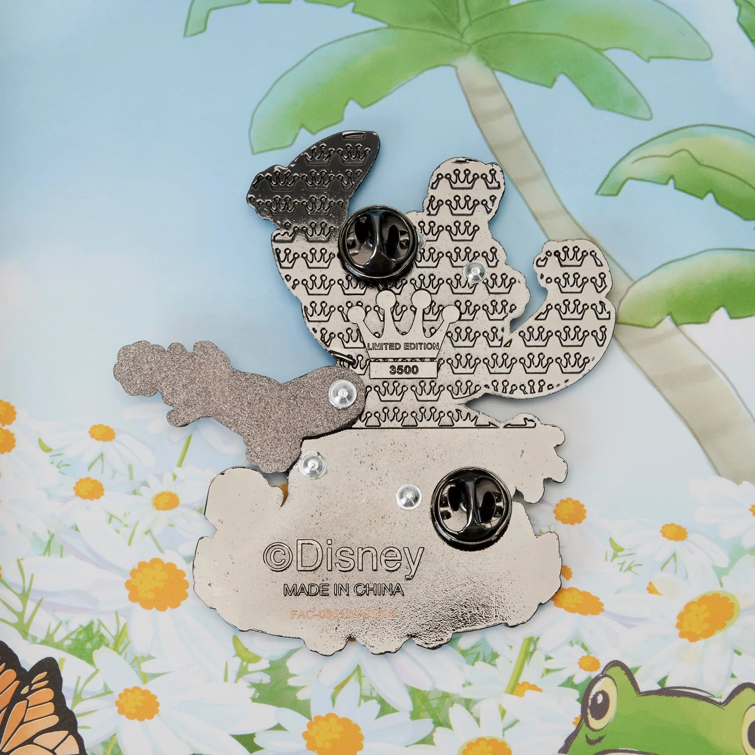Loungefly x Disney Lilo and Stitch Springtime Stitch 3 Inch Sliding Pin - Image 7