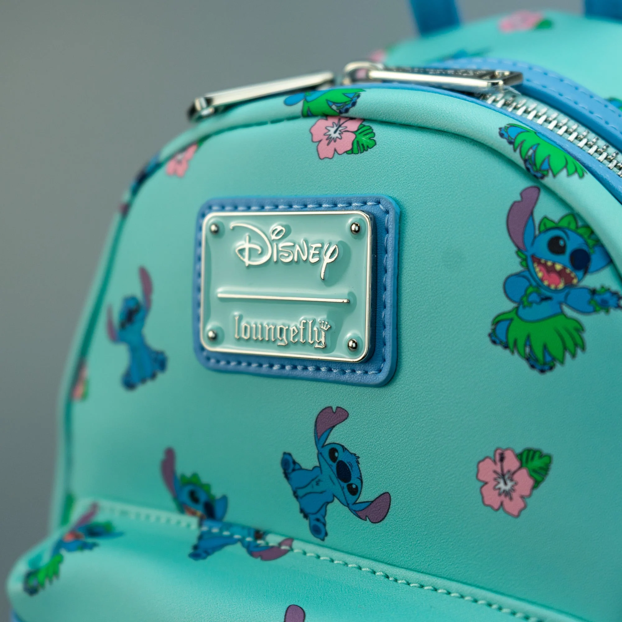 Loungefly x Disney Lilo and Stitch - Stitch Hula Print Mini Backpack - Image 2