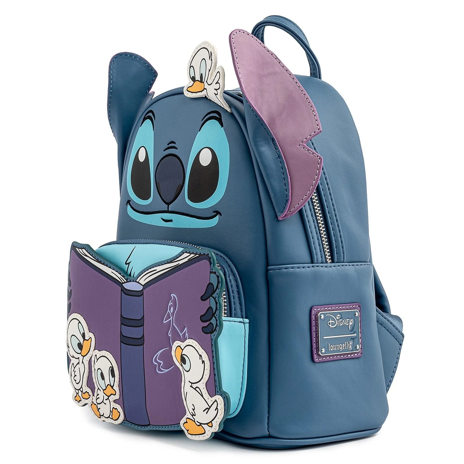 Loungefly x Disney Lilo and Stitch Story Time Duckies Mini Backpack - Image 2
