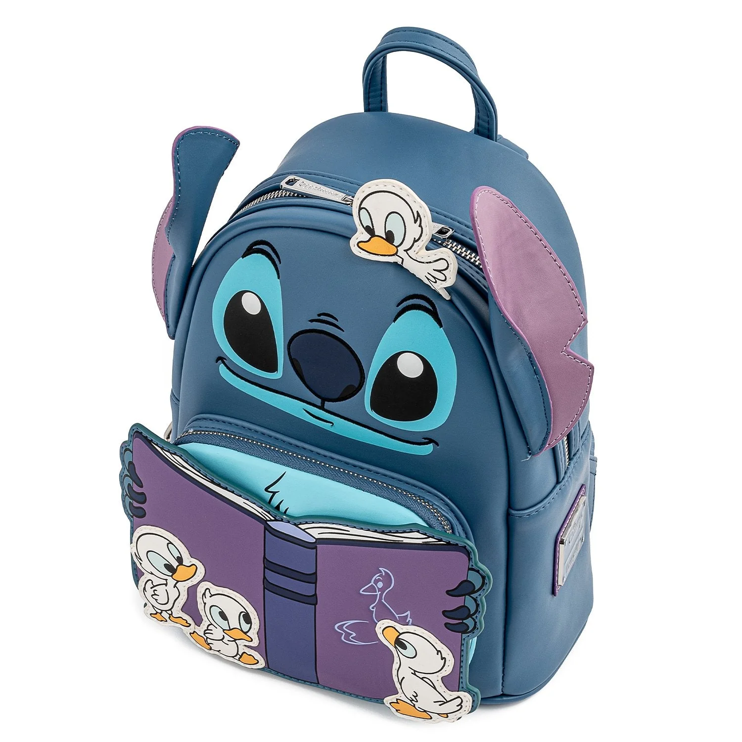 Loungefly x Disney Lilo and Stitch Story Time Duckies Mini Backpack - Image 3