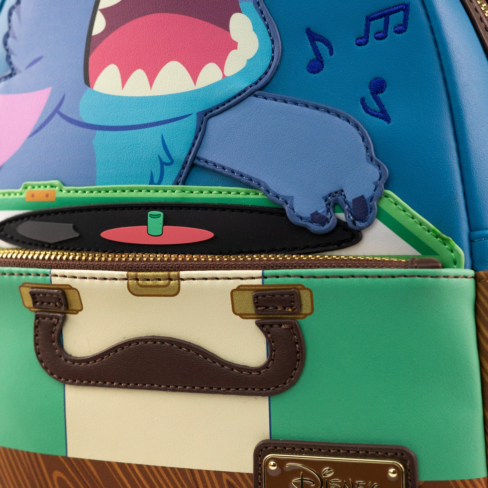 Loungefly x Disney Lilo and Stitch Turntable Mini Backpack - Image 4