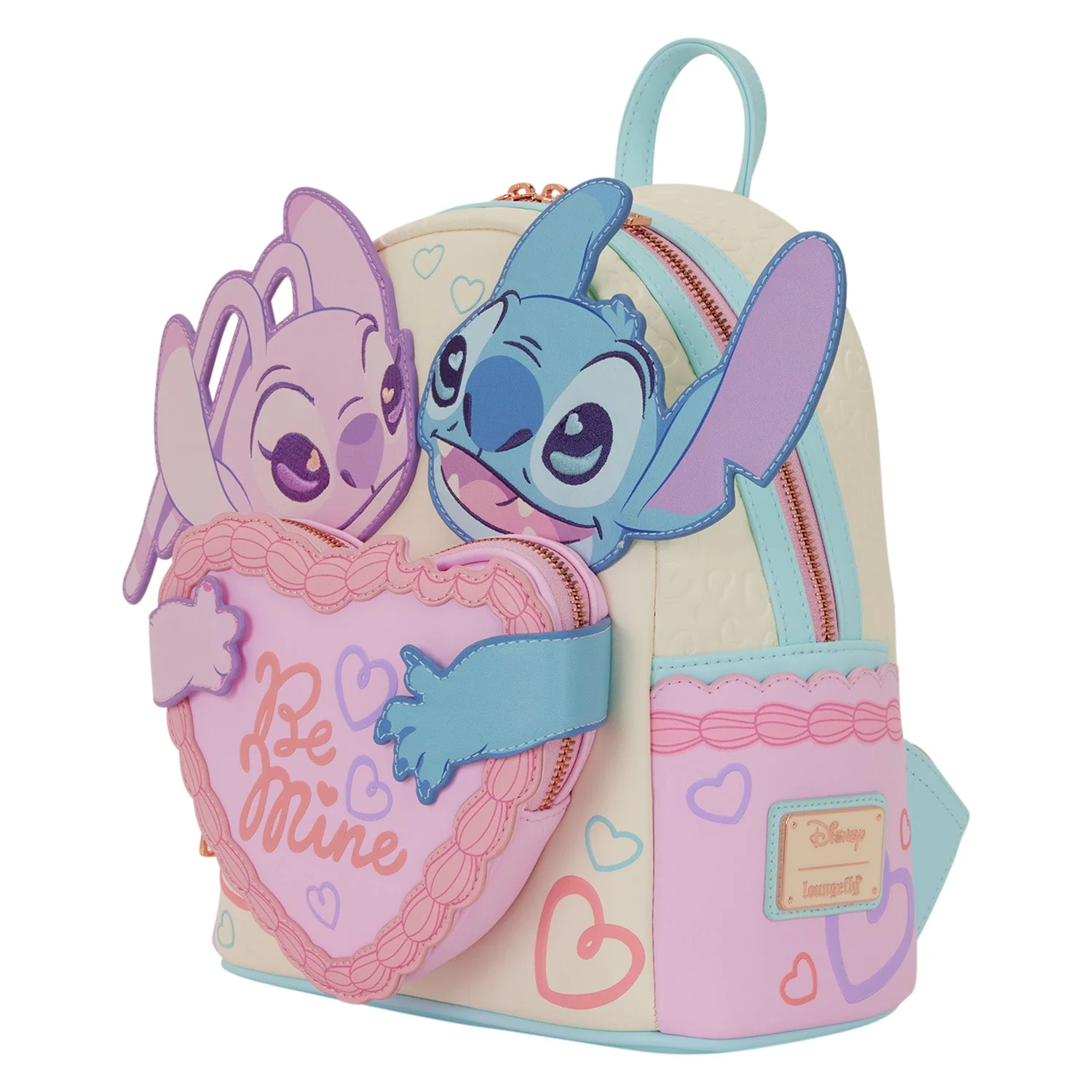 Loungefly x Disney Lilo & Stitch Be Mine Mini Backpack - Image 2