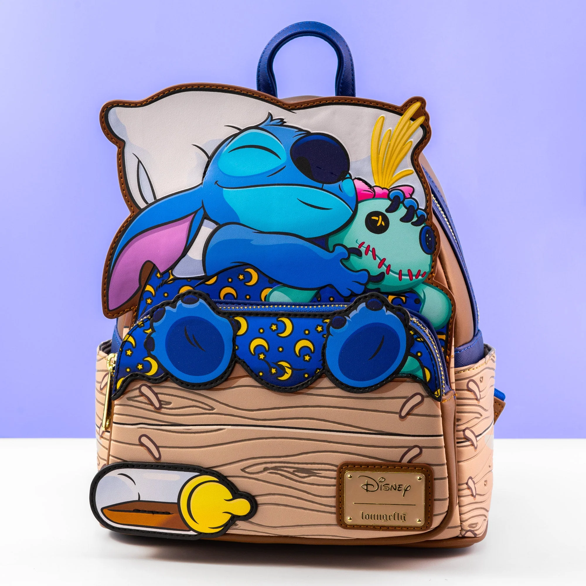 Loungefly x Disney Lilo & Stitch Bedtime Stitch Mini Backpack