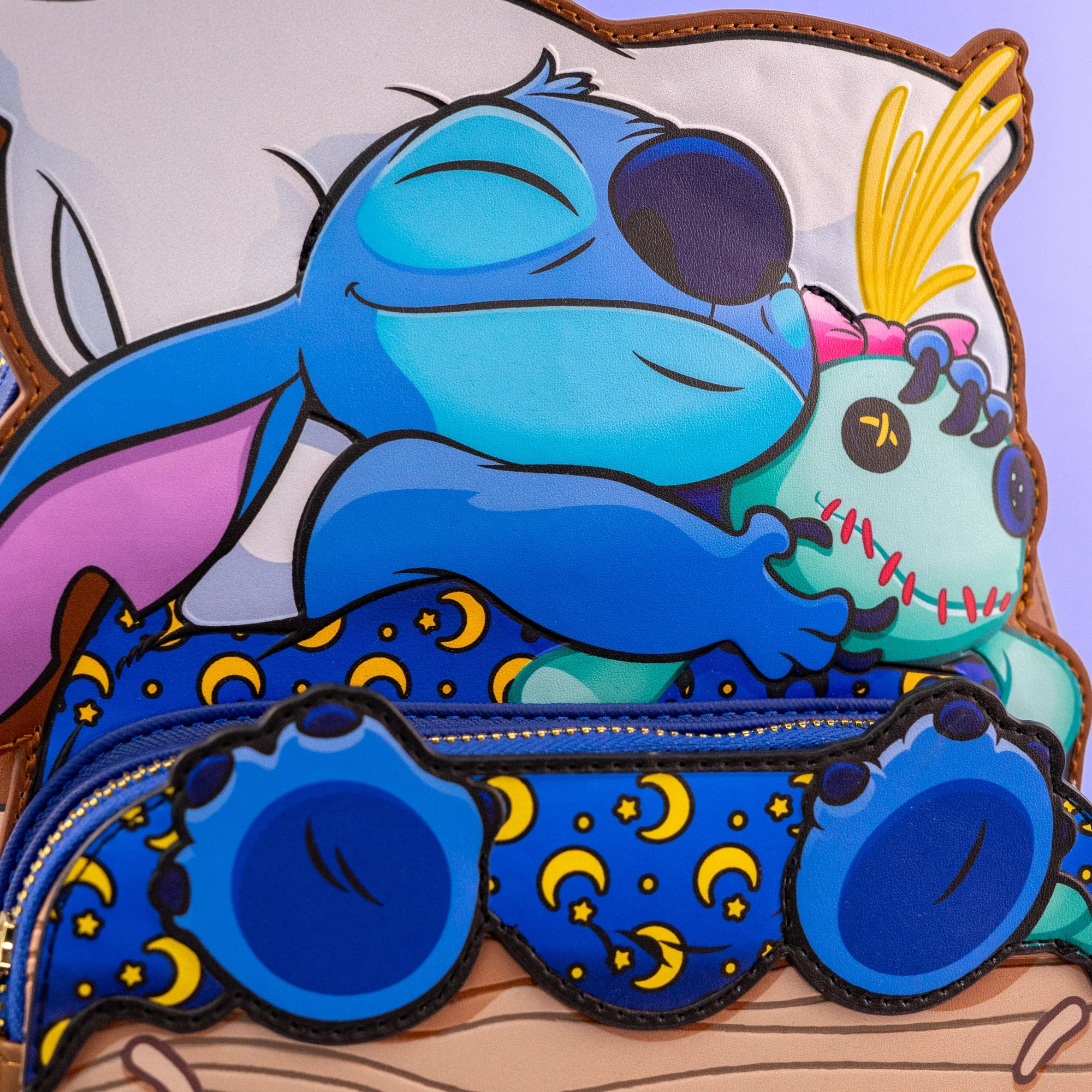 Loungefly x Disney Lilo & Stitch Bedtime Stitch Mini Backpack - Image 2